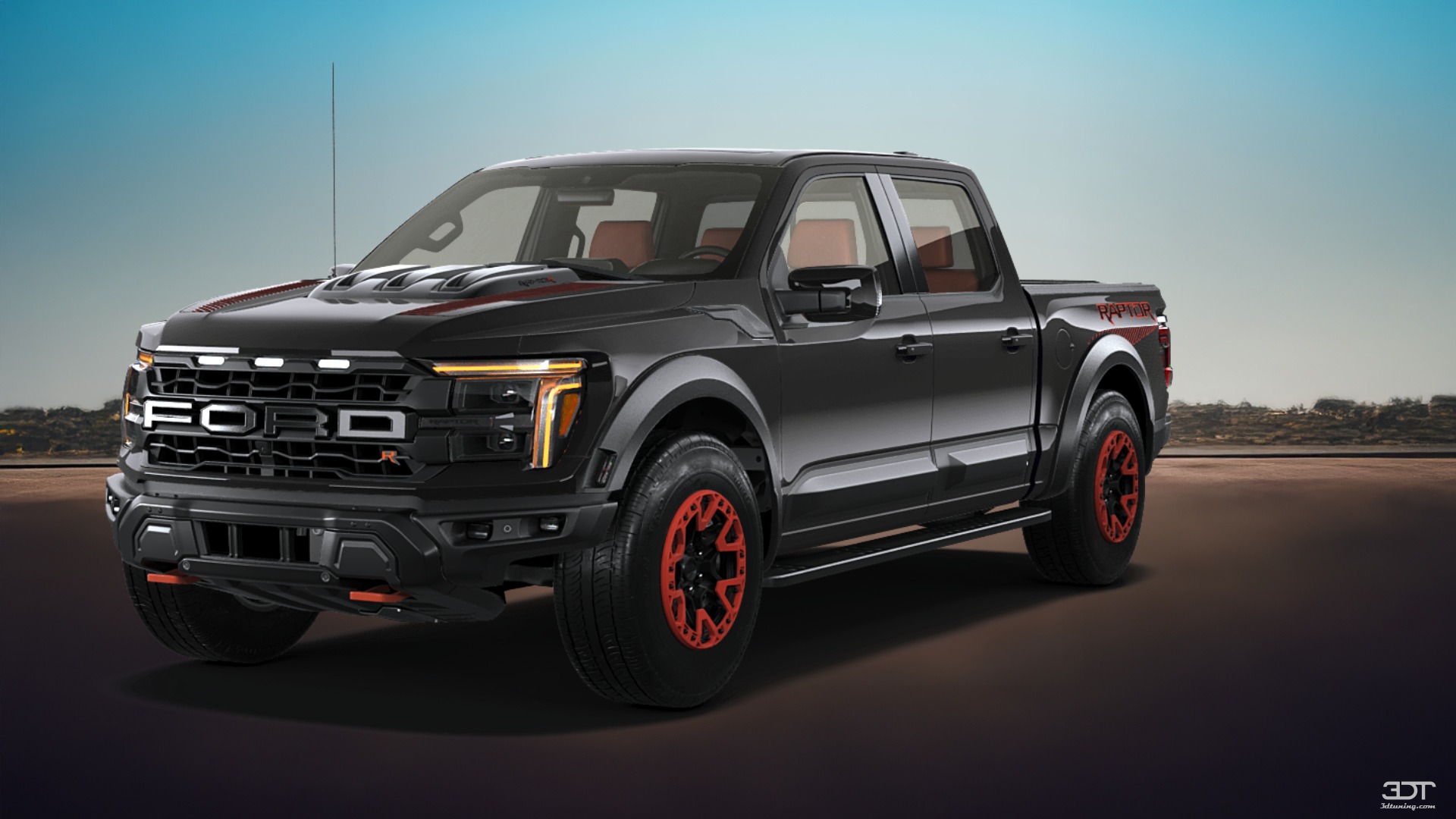 Ford F-150 Raptor 4 Door pickup truck 2024 Images