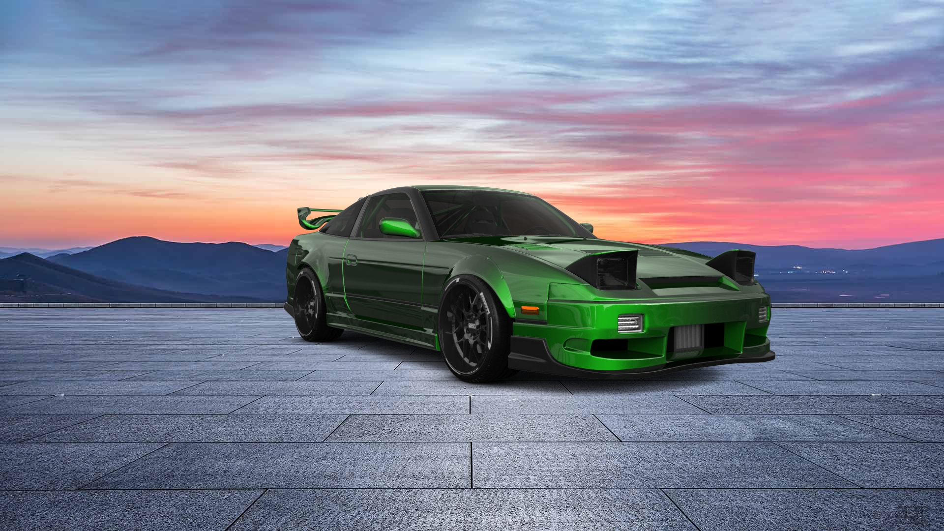 Nissan 240SX 3 Door Hatchback 1989 tuning