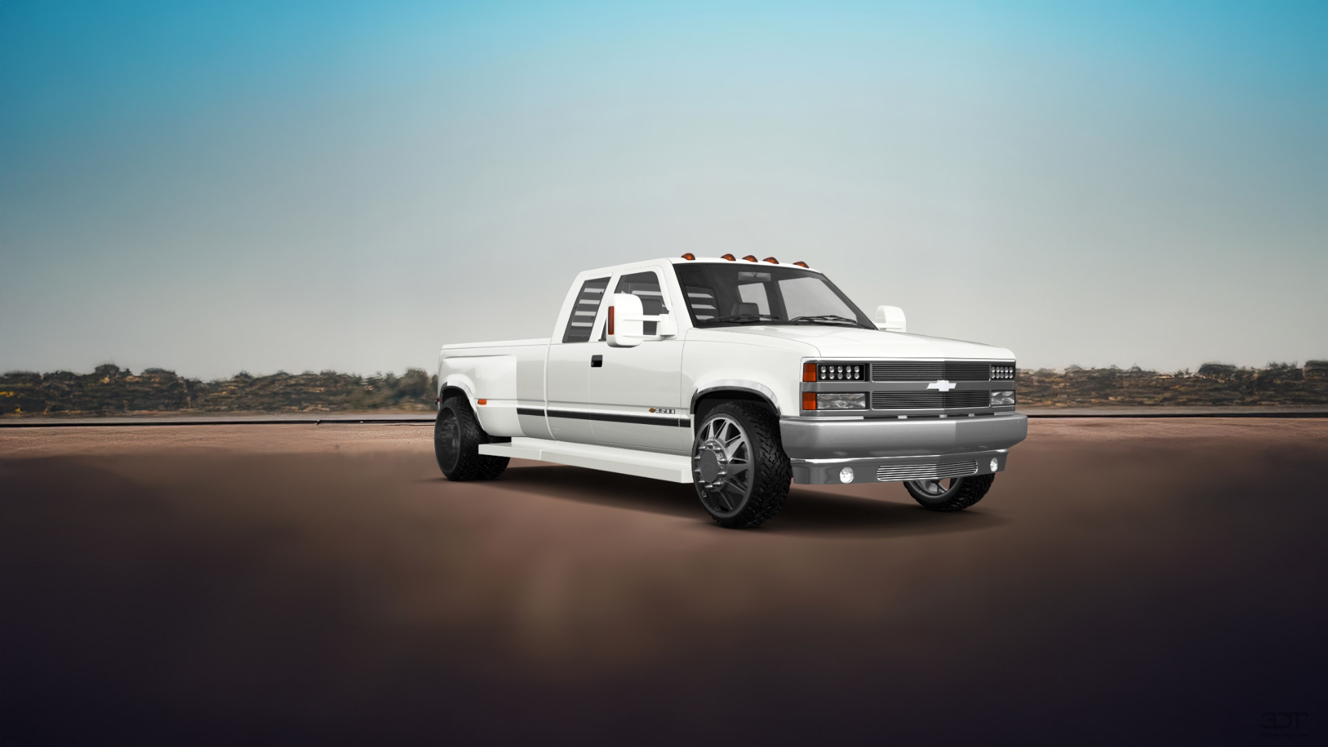 Chevrolet K3500 Extended Cab Pickup Truck 1988 tuning