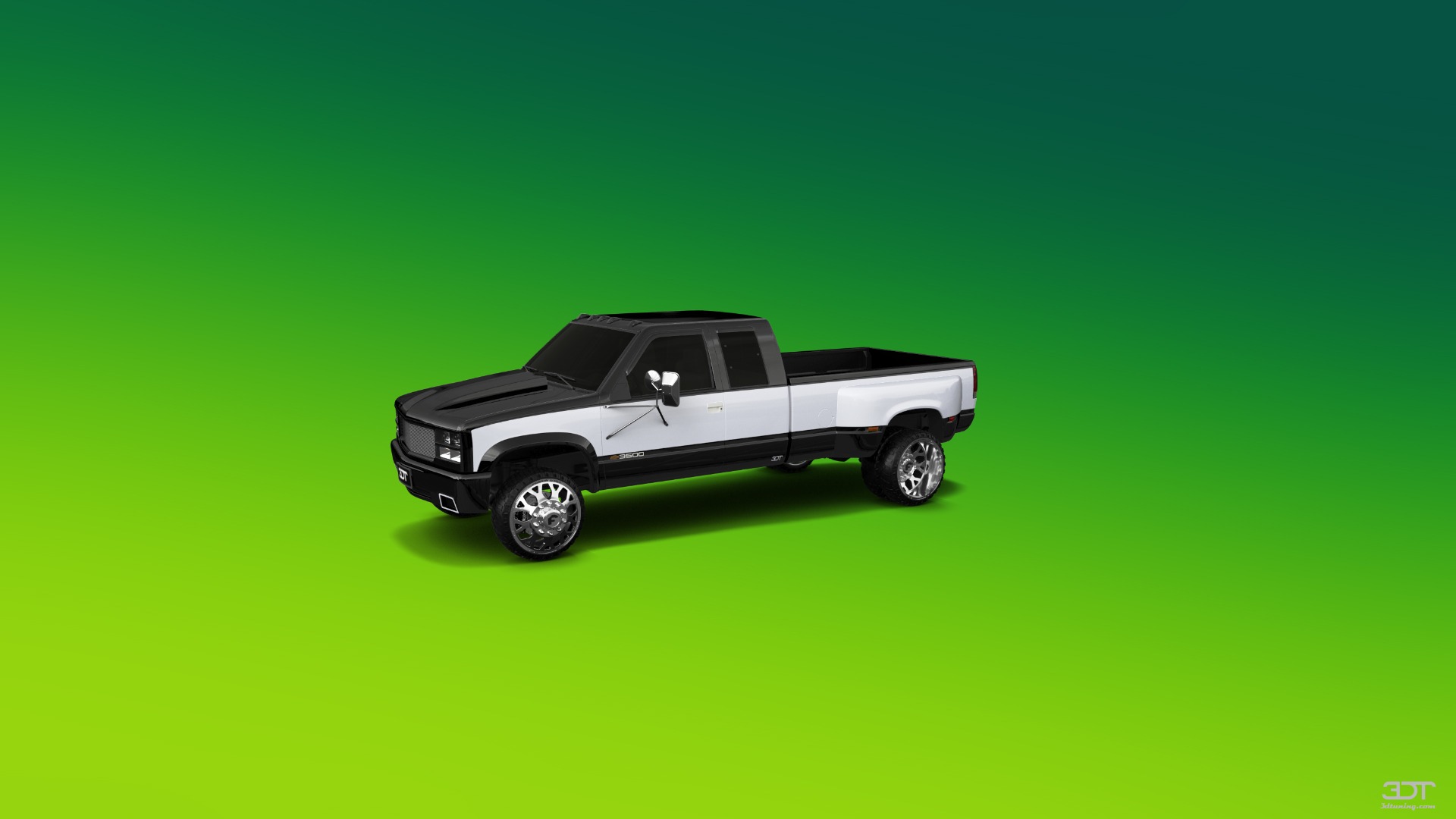 Chevrolet K3500 Extended Cab Pickup Truck 1988