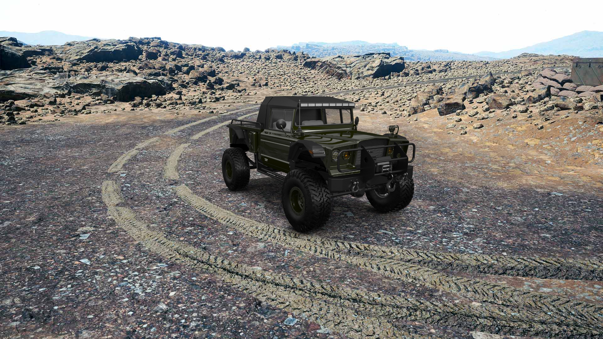 Jeep Kaiser M715 2 Door pickup truck 1968 tuning