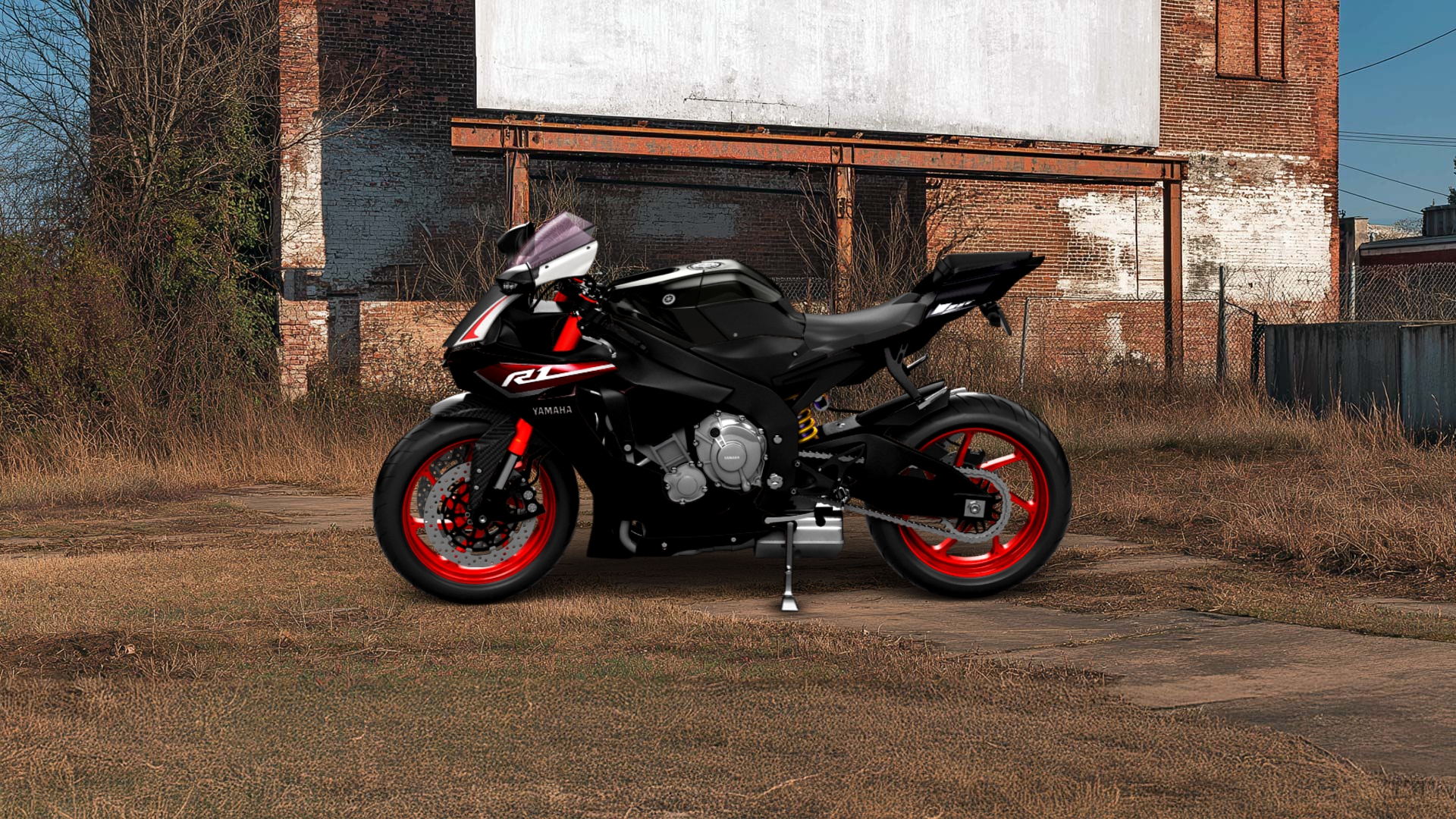 Yamaha YZF R1 Sport Bike 2015 tuning