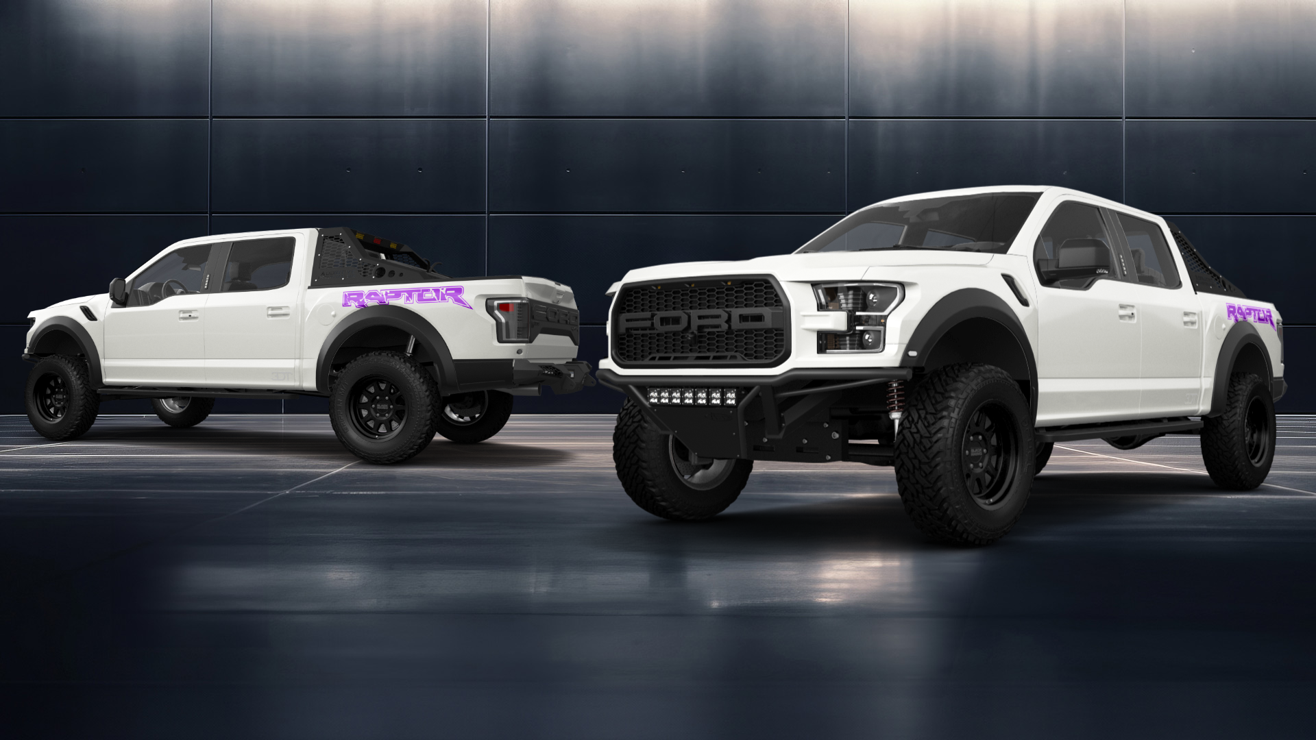 Ford F-150 Raptor 4 Door pickup truck 2017