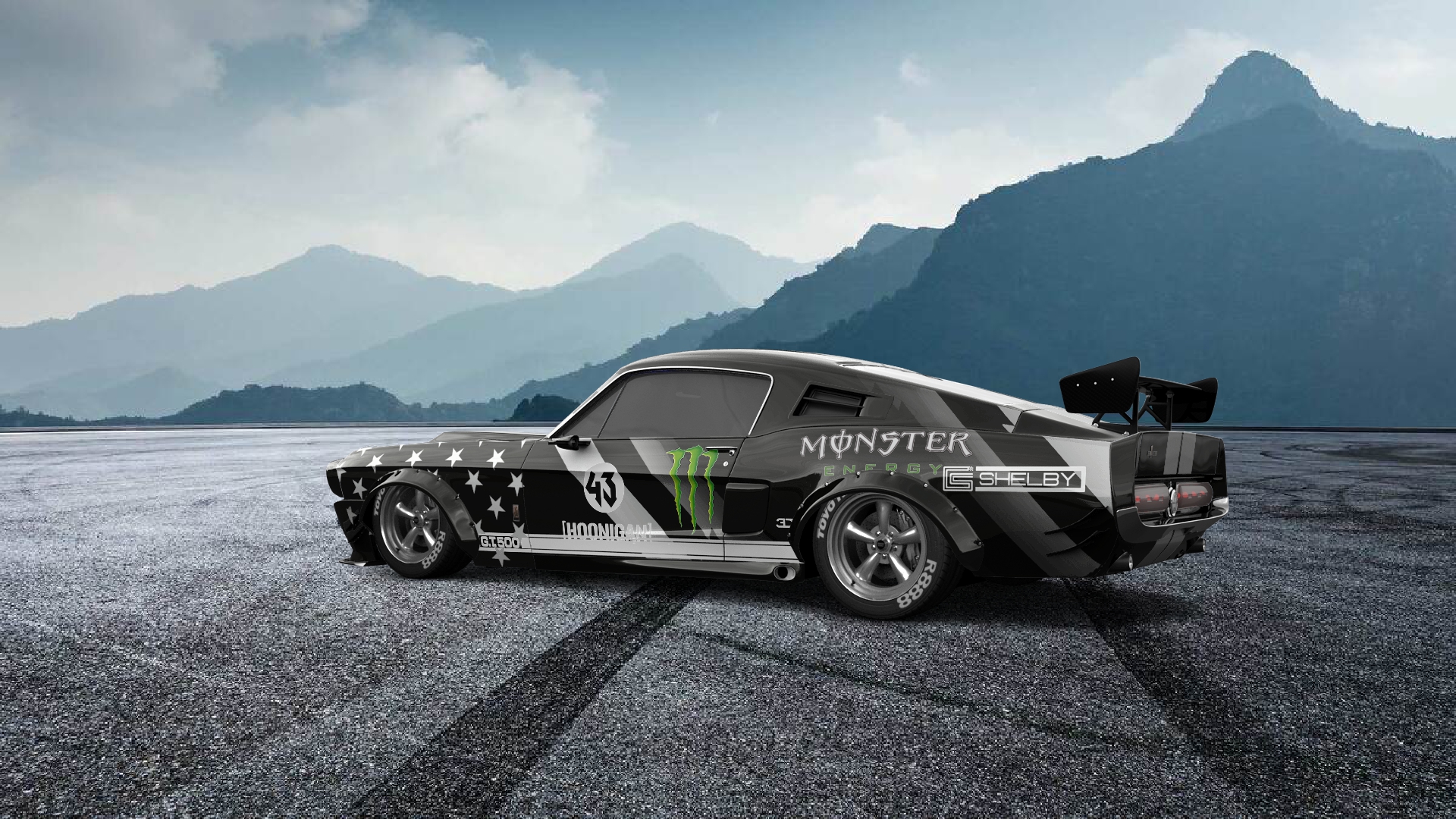 Mustang GT500 2 Door Coupe 1968 tuning