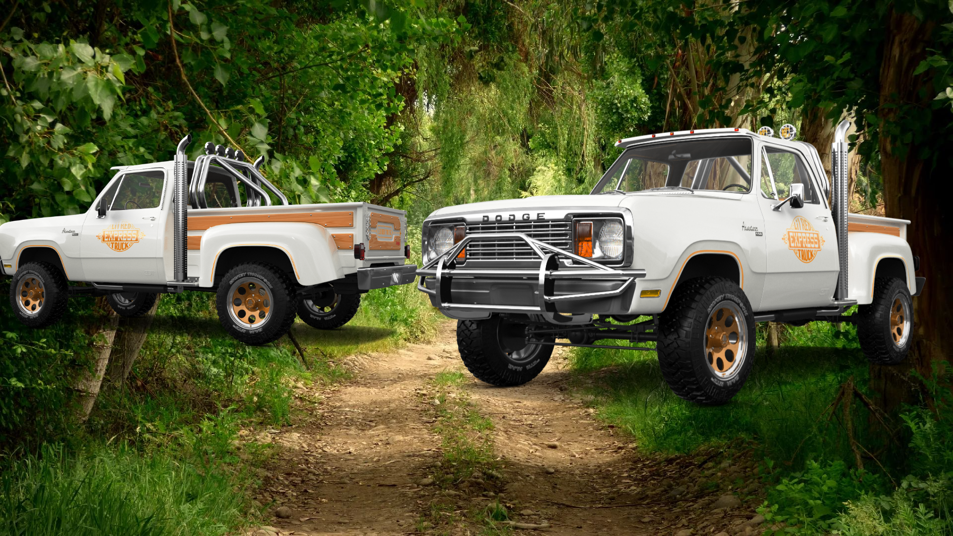 Dodge Lil Red Express 2 Door pickup truck 1978 Images