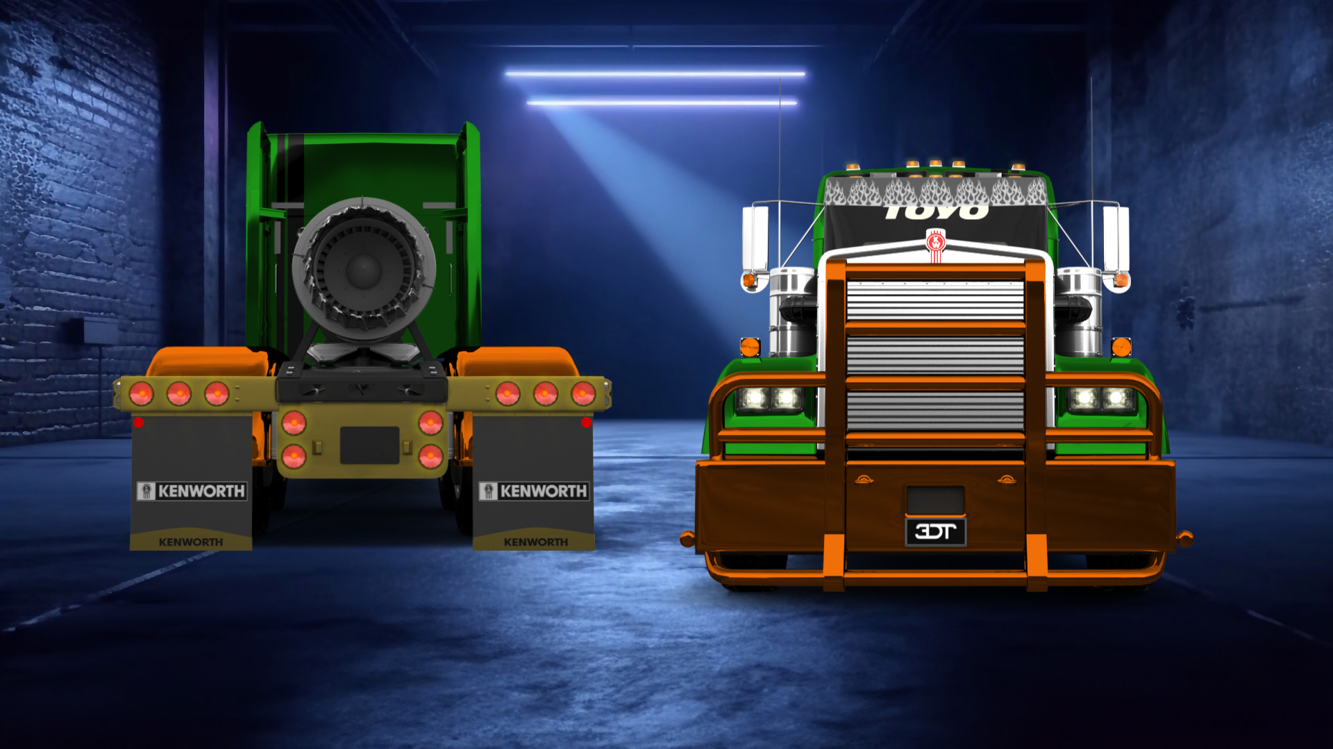 Kenworth W900 Sleeper Cab Truck 2015