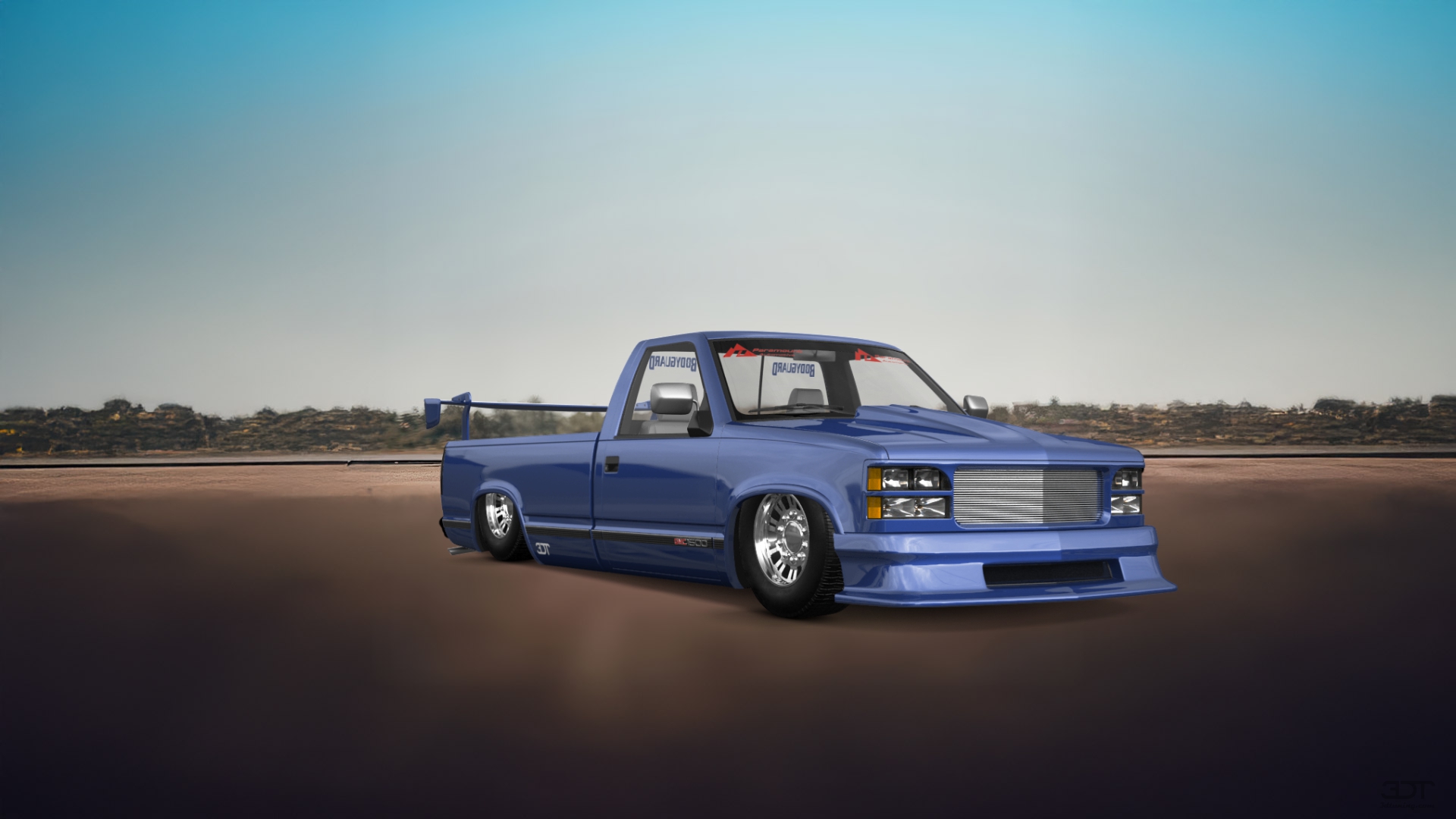 GMC Sierra 1500 2 Door pickup truck 1988 tuning