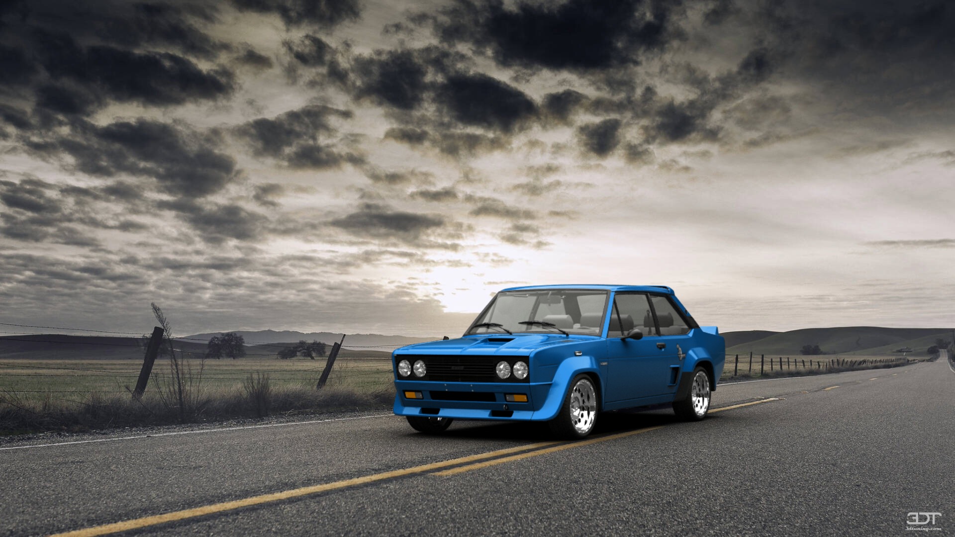 Fiat 131 Abarth Coupe 1976 tuning