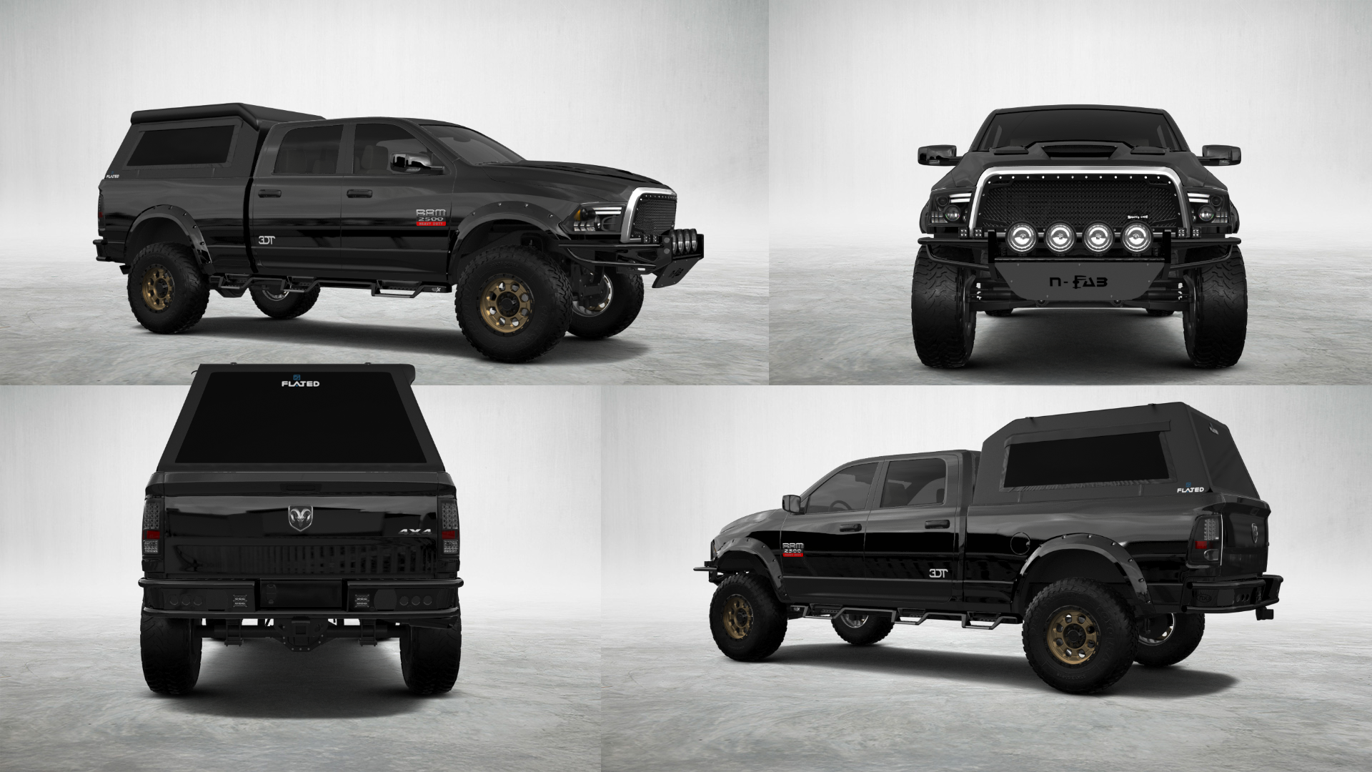 Dodge Ram 2500 4 Door Truck 2014