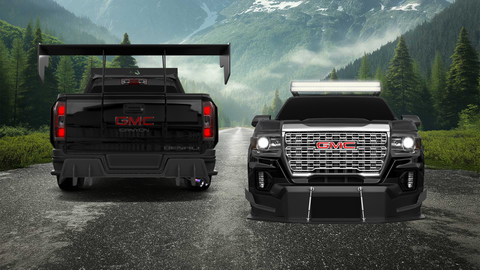 GMC Canyon Crew Cab 4 Door pickup truck 2021