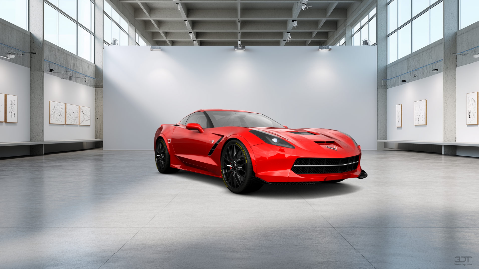 Chevrolet Corvette C7 2 Door Coupe 2015 tuning