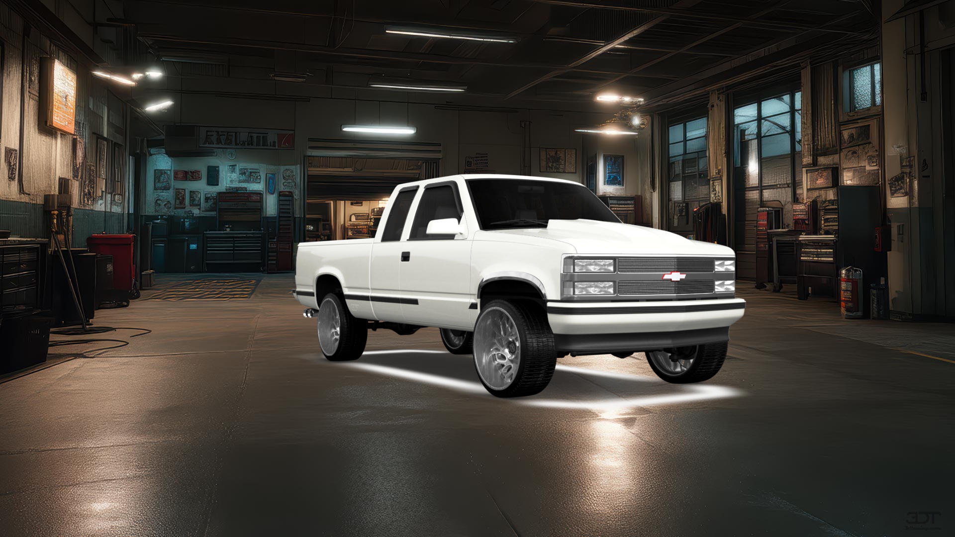 Chevrolet K2500 Extended Cab Pickup 1989 tuning
