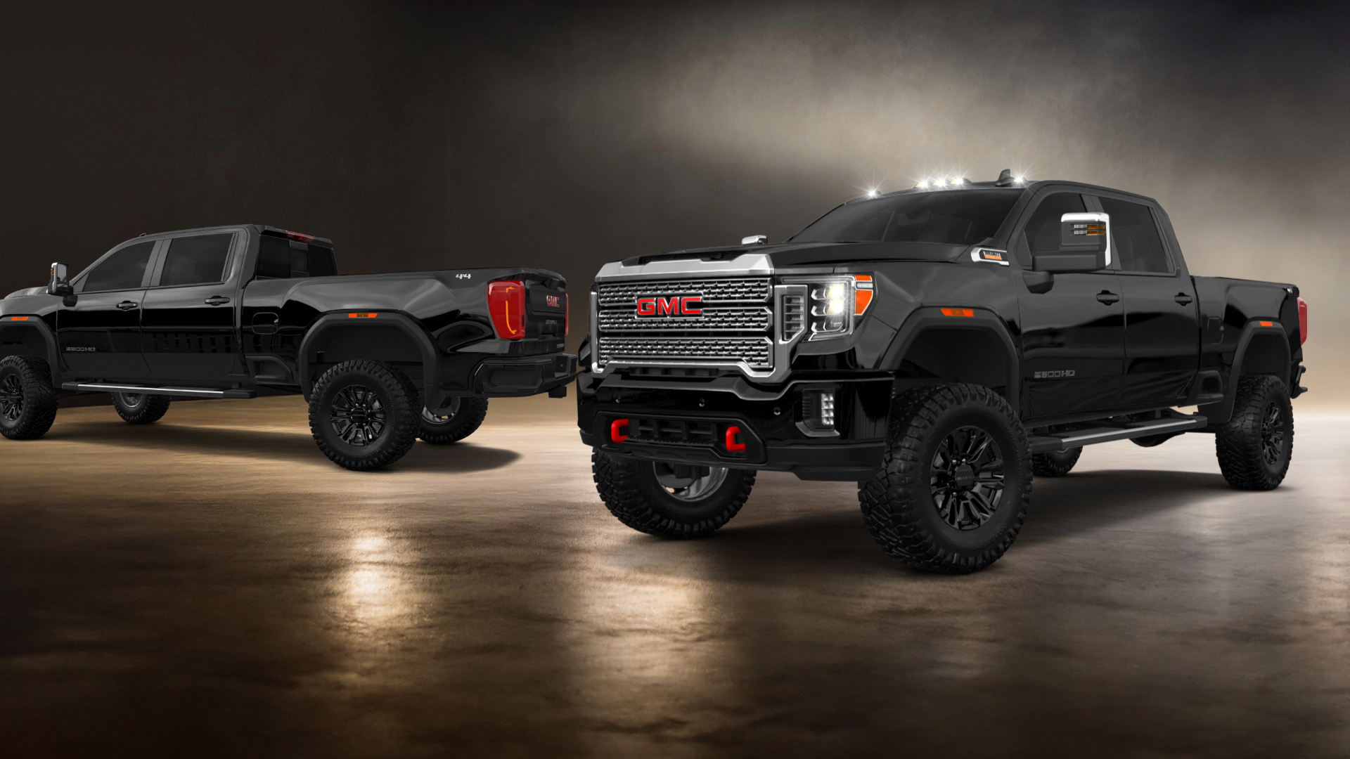 Tuning GMC Sierra 2500 HD 4 Door pickup truck 2020