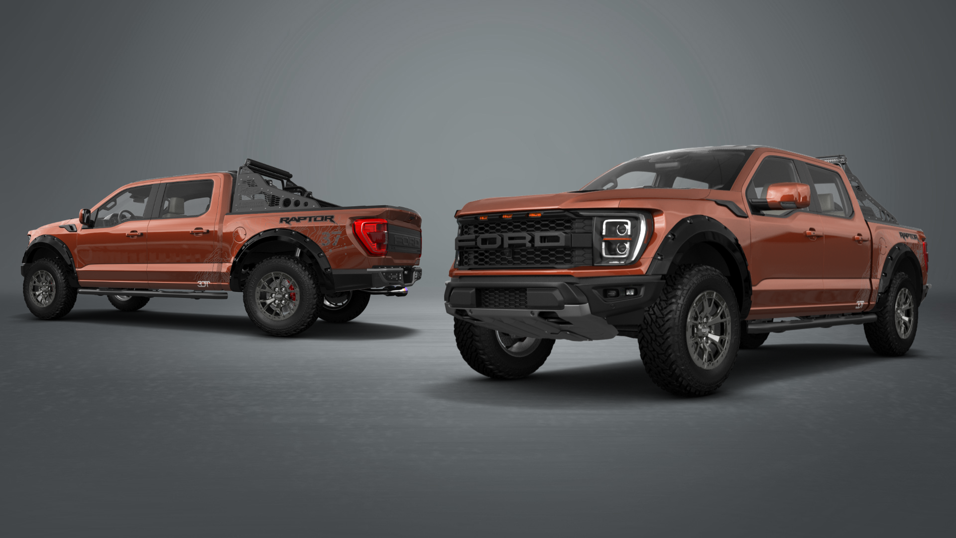 Ford F-150 Raptor 4 Door pickup truck 2021 tuning