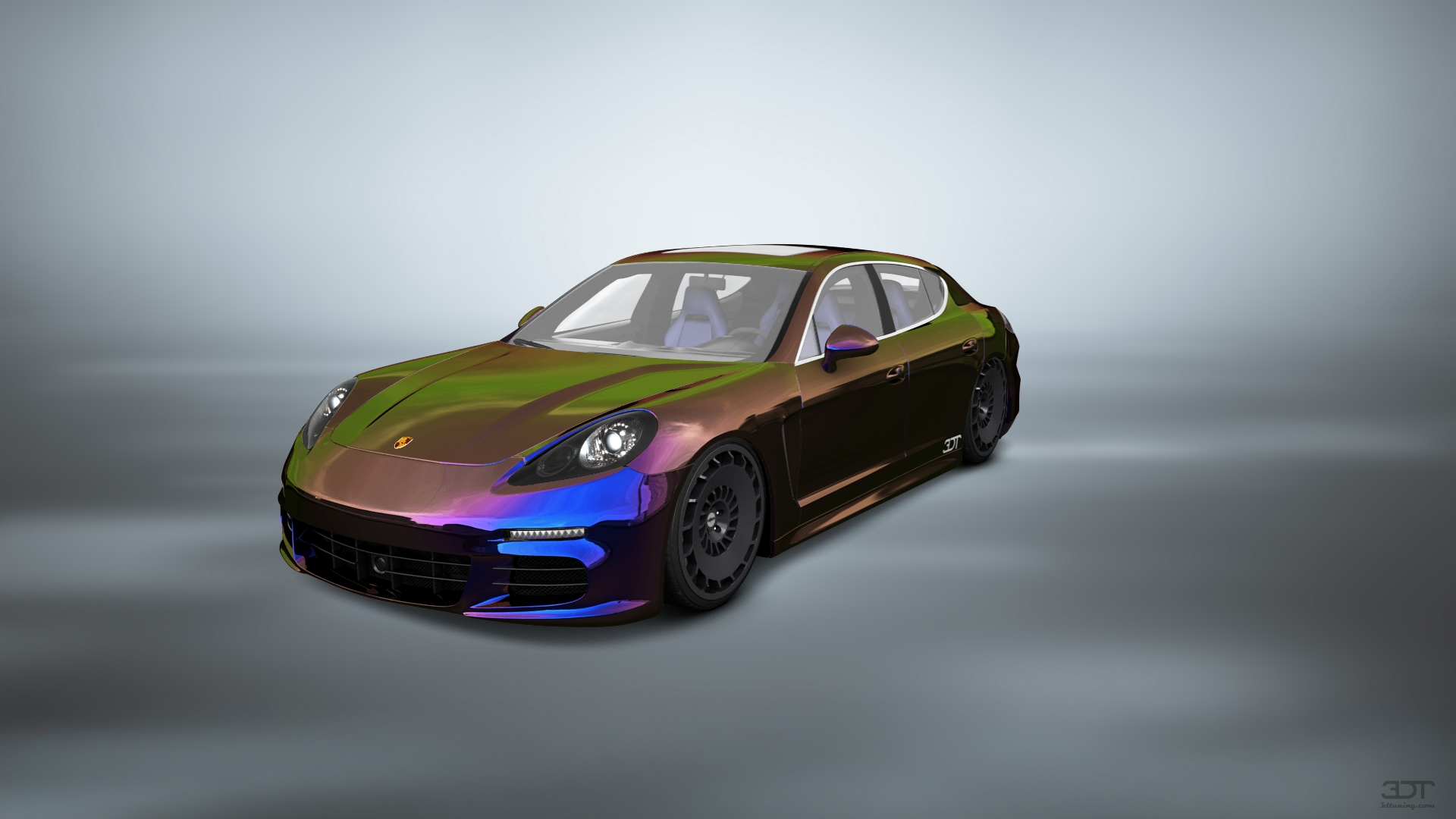 Porsche Panamera 4 door fastback saloon 2011