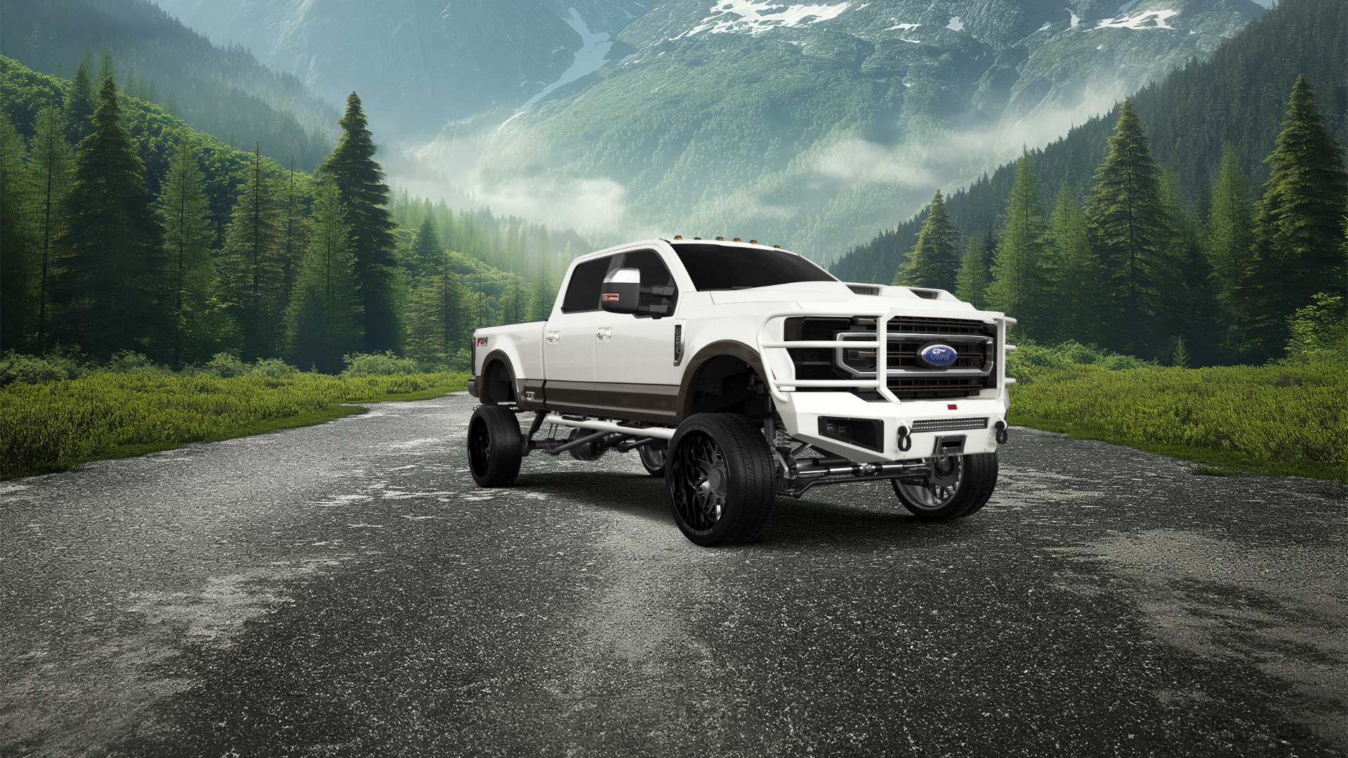 Ford F-250 4 Door pickup truck 2021