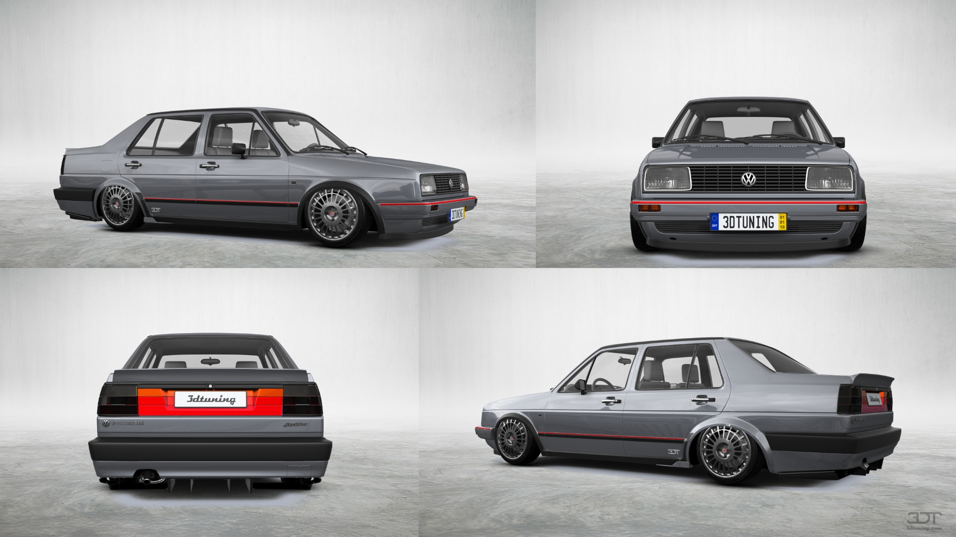 Volkswagen Jetta A2 (mk2) 4 Door Saloon 1985 tuning