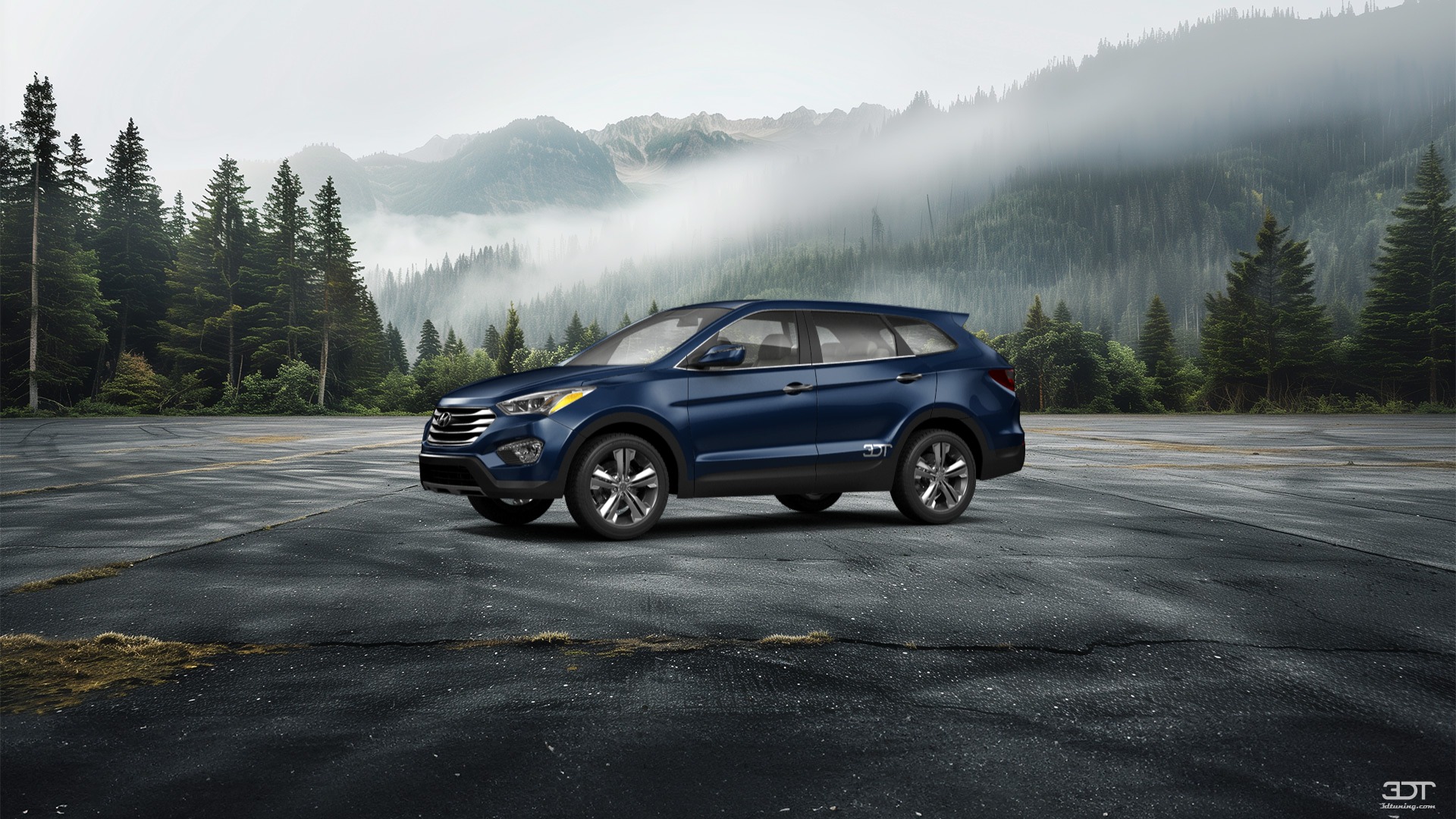 Hyundai Santa Fe SUV 2013 tuning