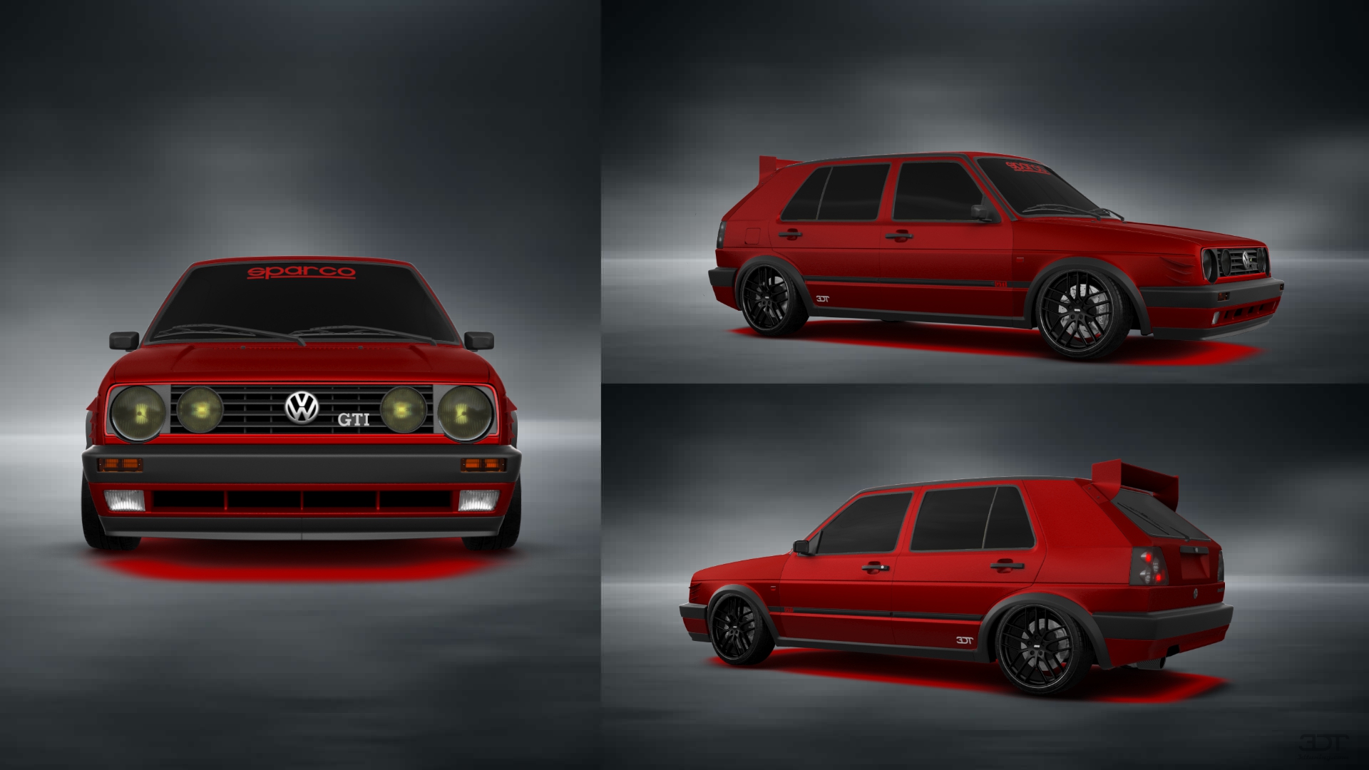 Volkswagen Golf Mk2 5 Door Hatchback 1983 tuning