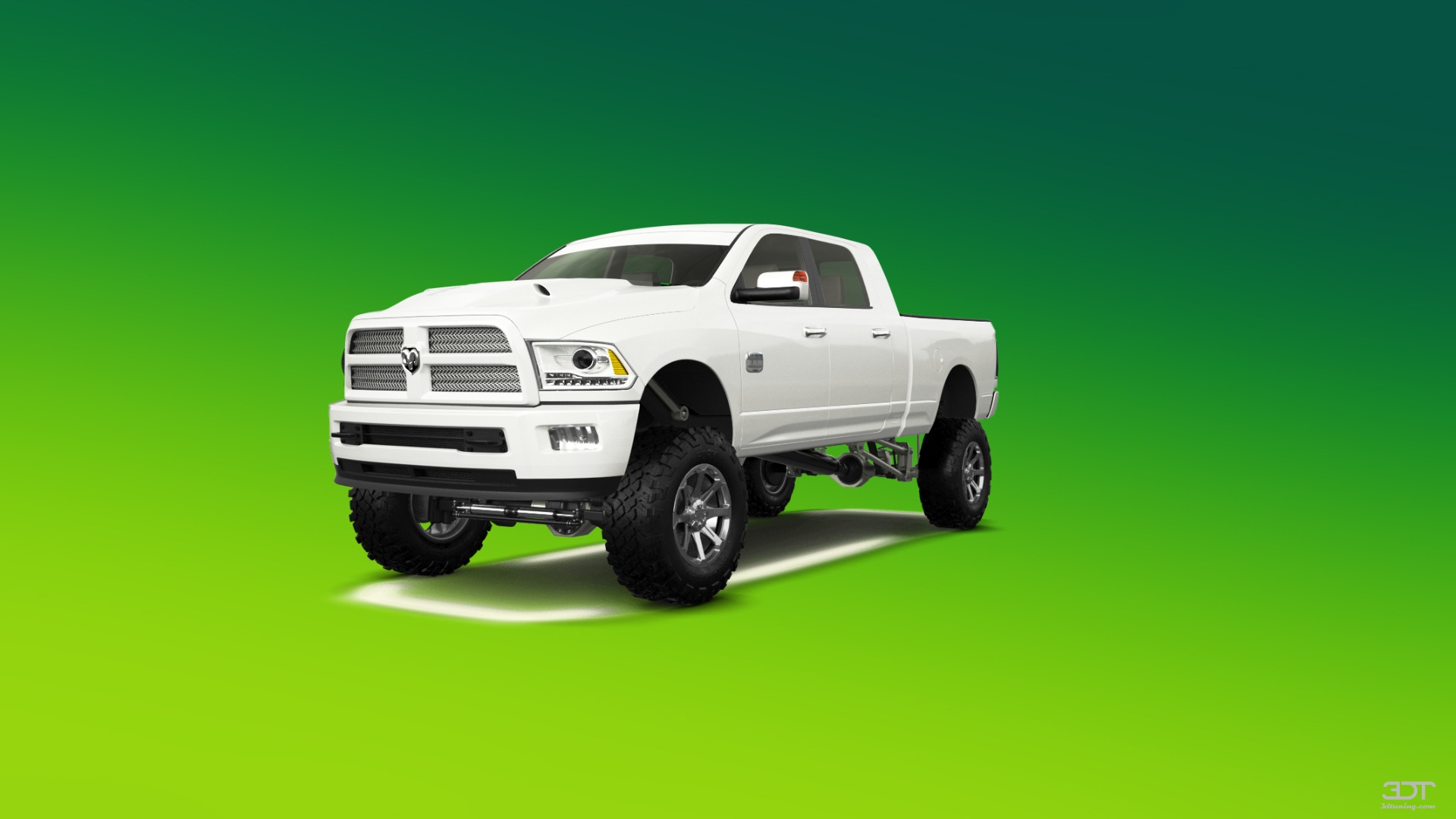 Dodge Ram 2500 Mega Cab 6.4 ft box 4 Door pickup truck 2010