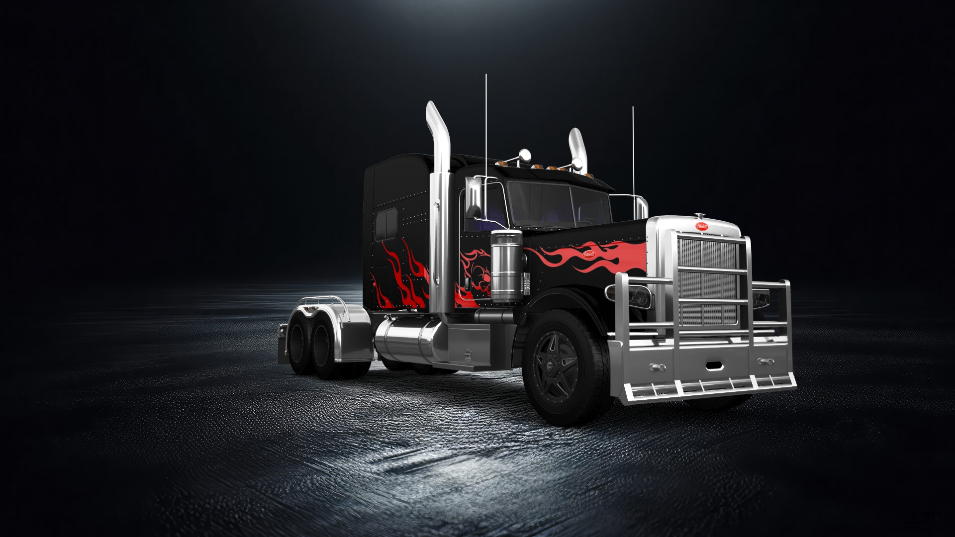 Peterbilt 389 Sleeper Cab Truck 2016