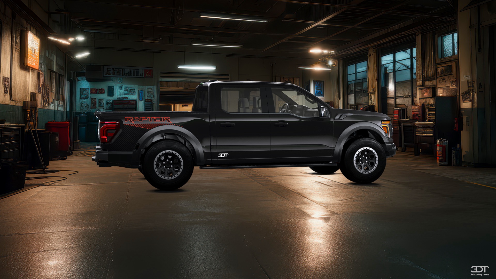 Ford F-150 Raptor 4 Door pickup truck 2024 tuning
