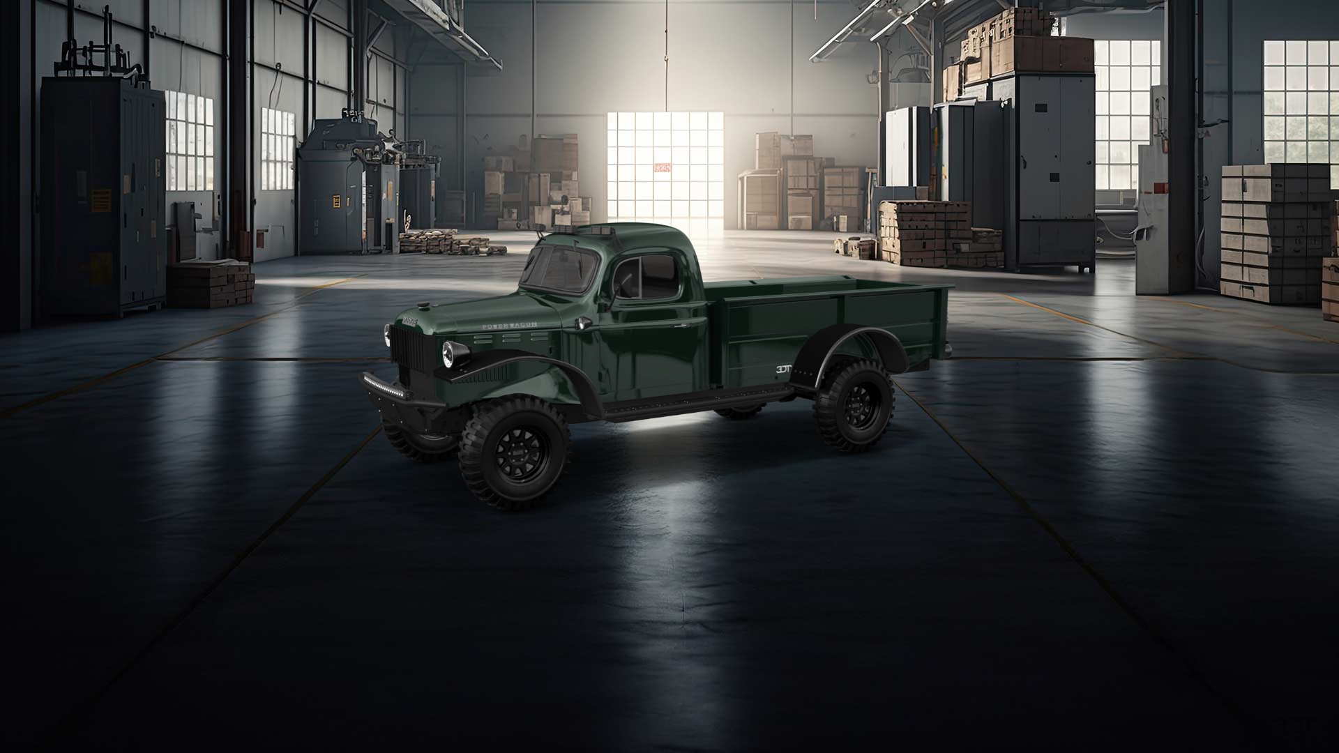 Dodge Power Wagon 2 Door pickup truck 1947