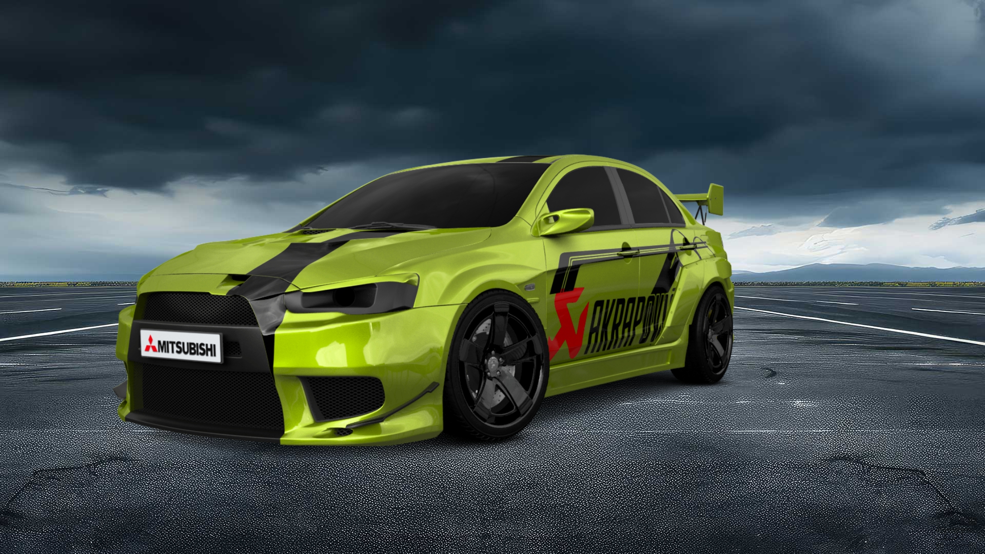 Mitsubishi Lancer Evolution X Sedan 2008