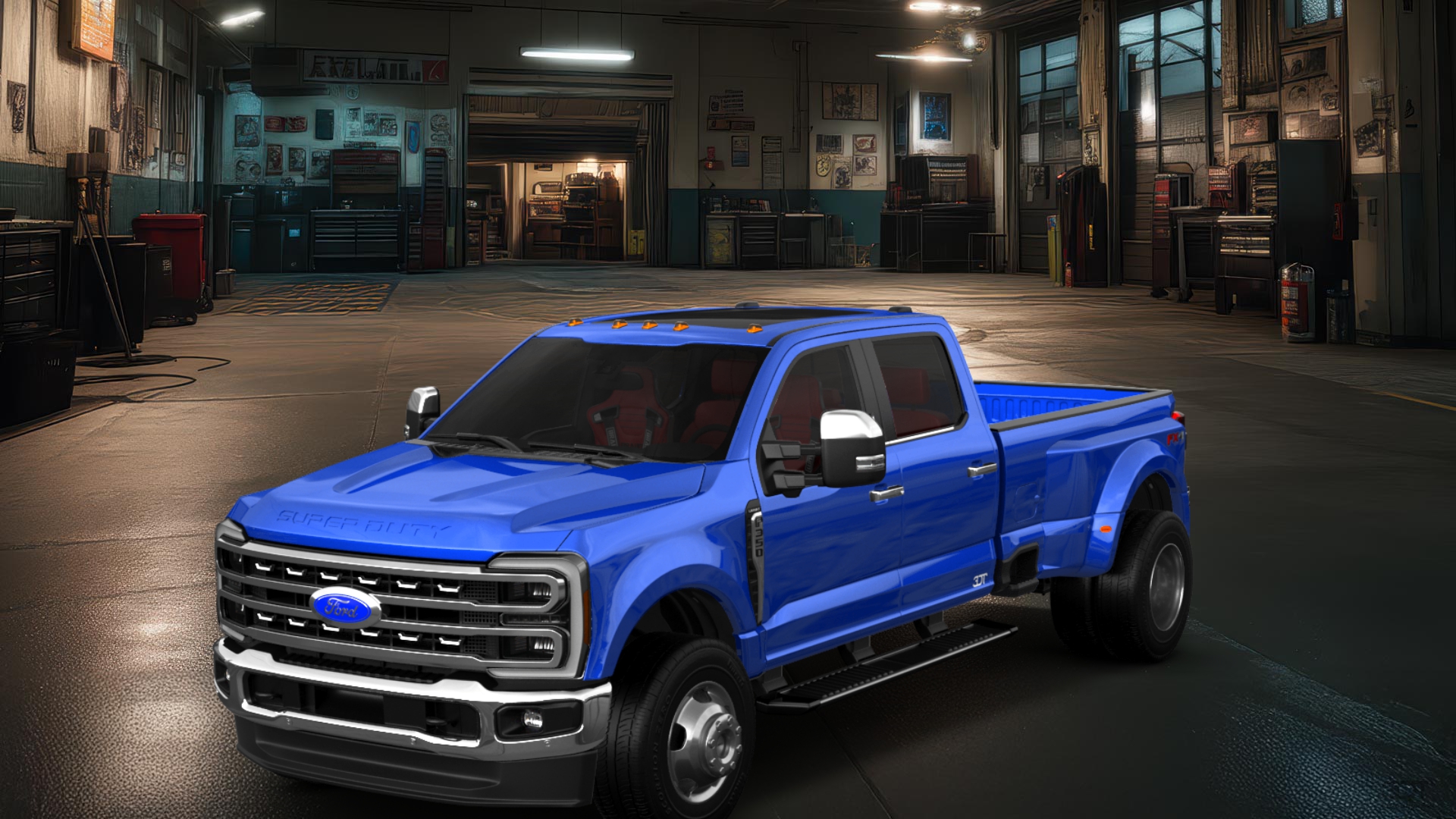 Ford F-350 DRW Crew Cab 4 Door pickup truck 2023 tuning