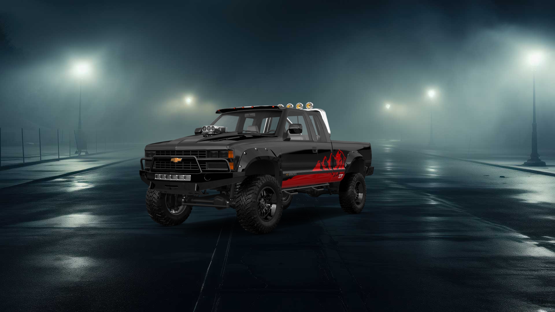 Chevrolet K2500 Extended Cab Pickup 1989