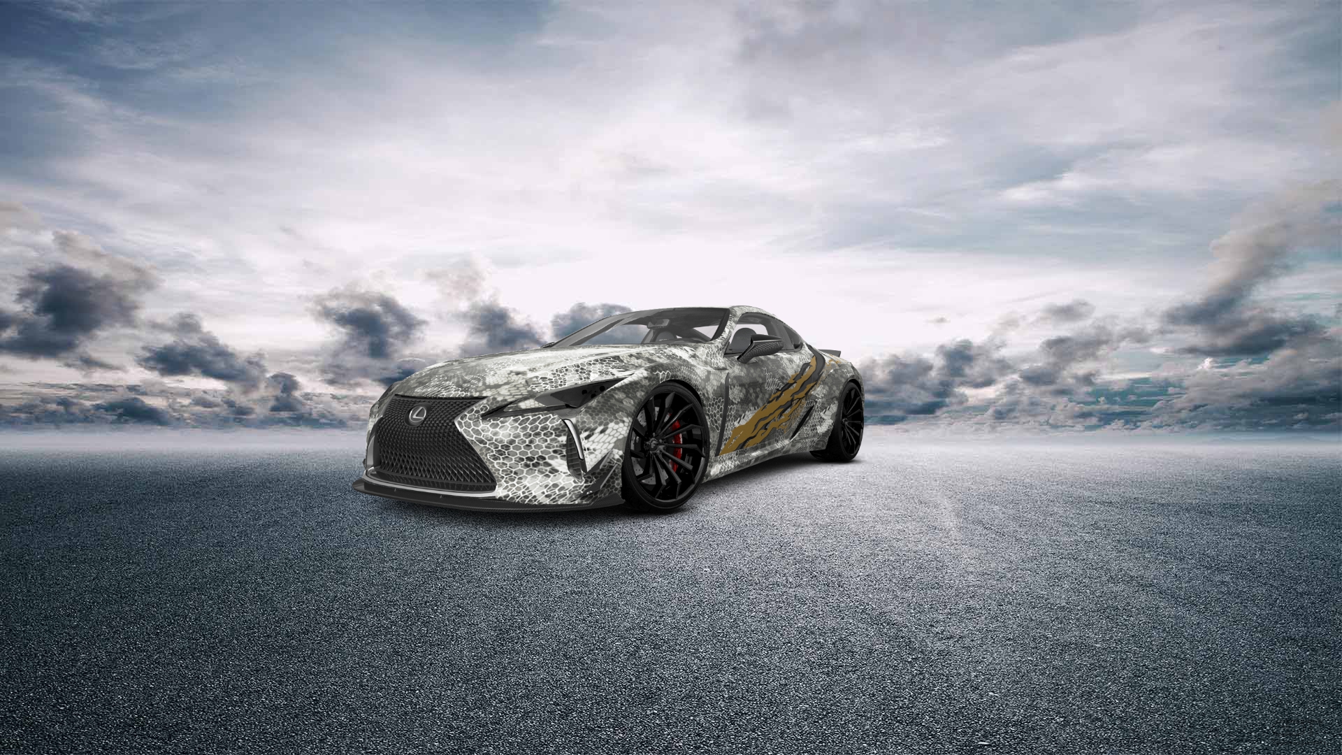 Lexus LC500 2 door fastback coupe 2017