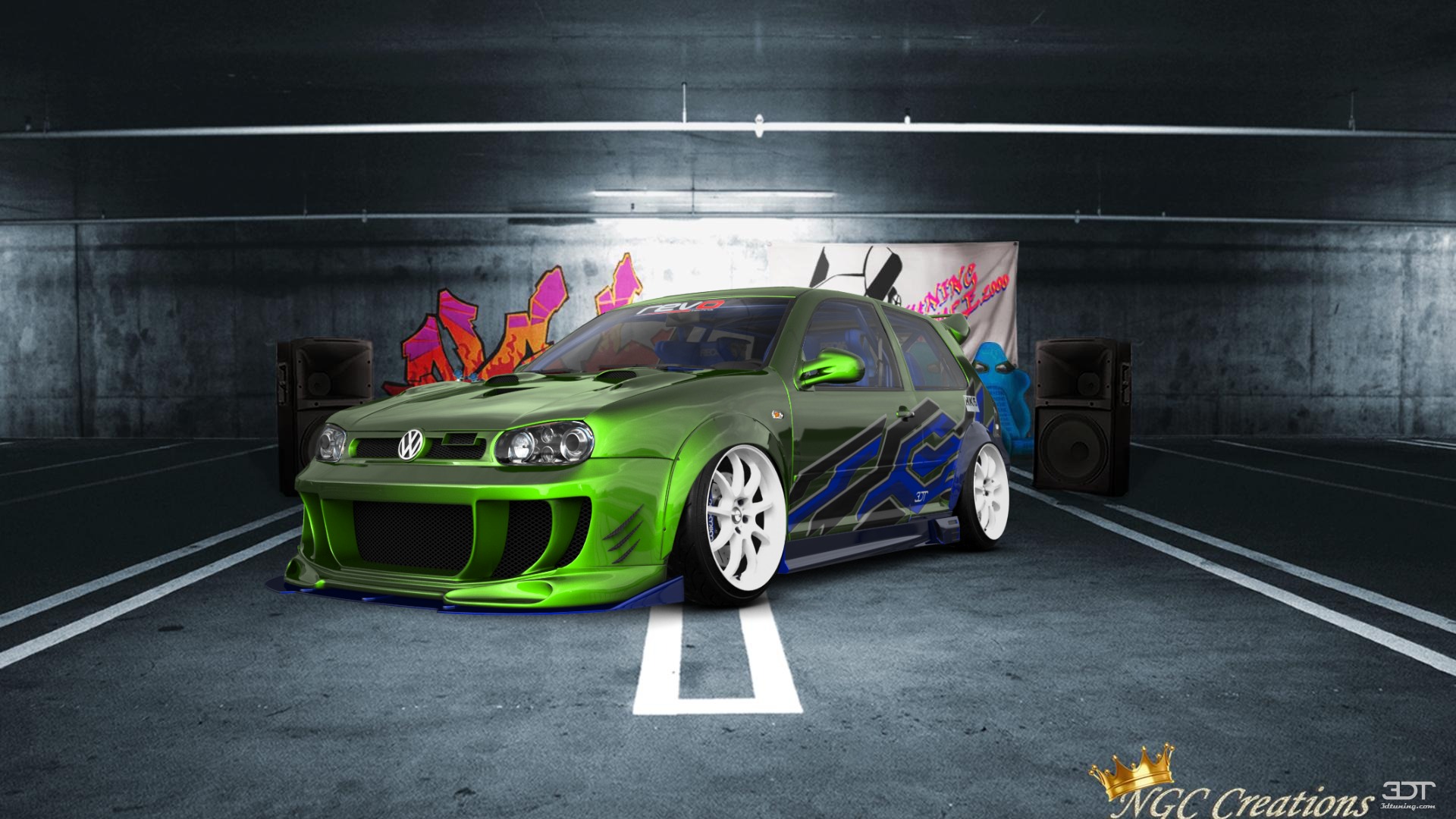 Tuning Volkswagen Golf 4 (mk4) 3 Door Hatchback 1997