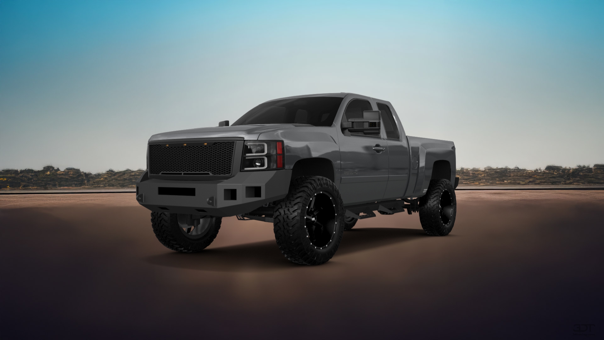 Chevrolet Silverado 2500 HD Extended Cab Pickup Truck 2007 tuning