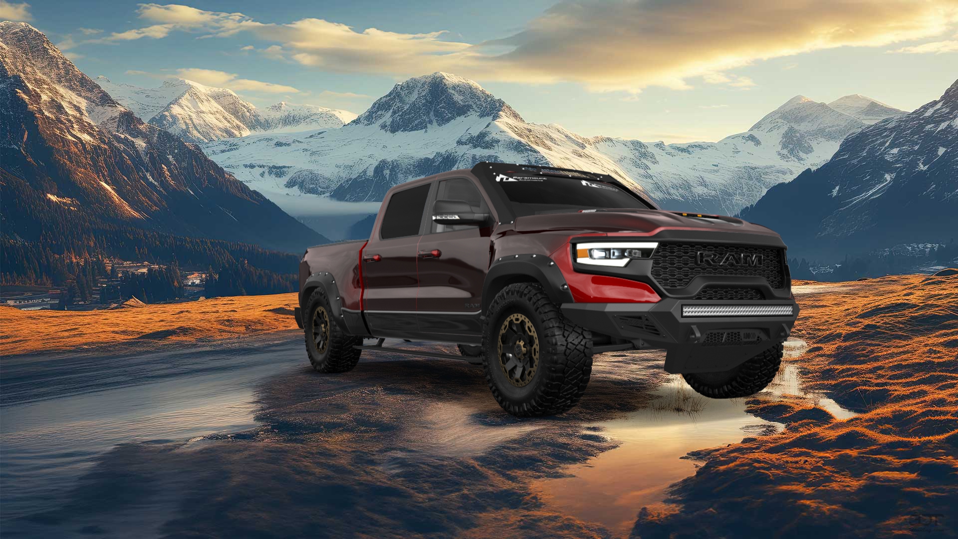 Dodge Ram 1500 TRX 4 Door pickup truck 2021