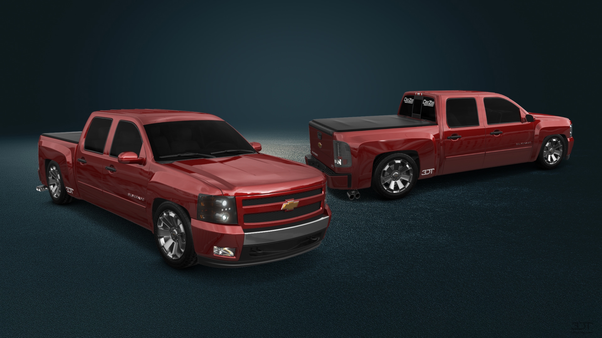 Chevrolet Silverado 1500 Crew Cab 4 Door pickup truck 2007