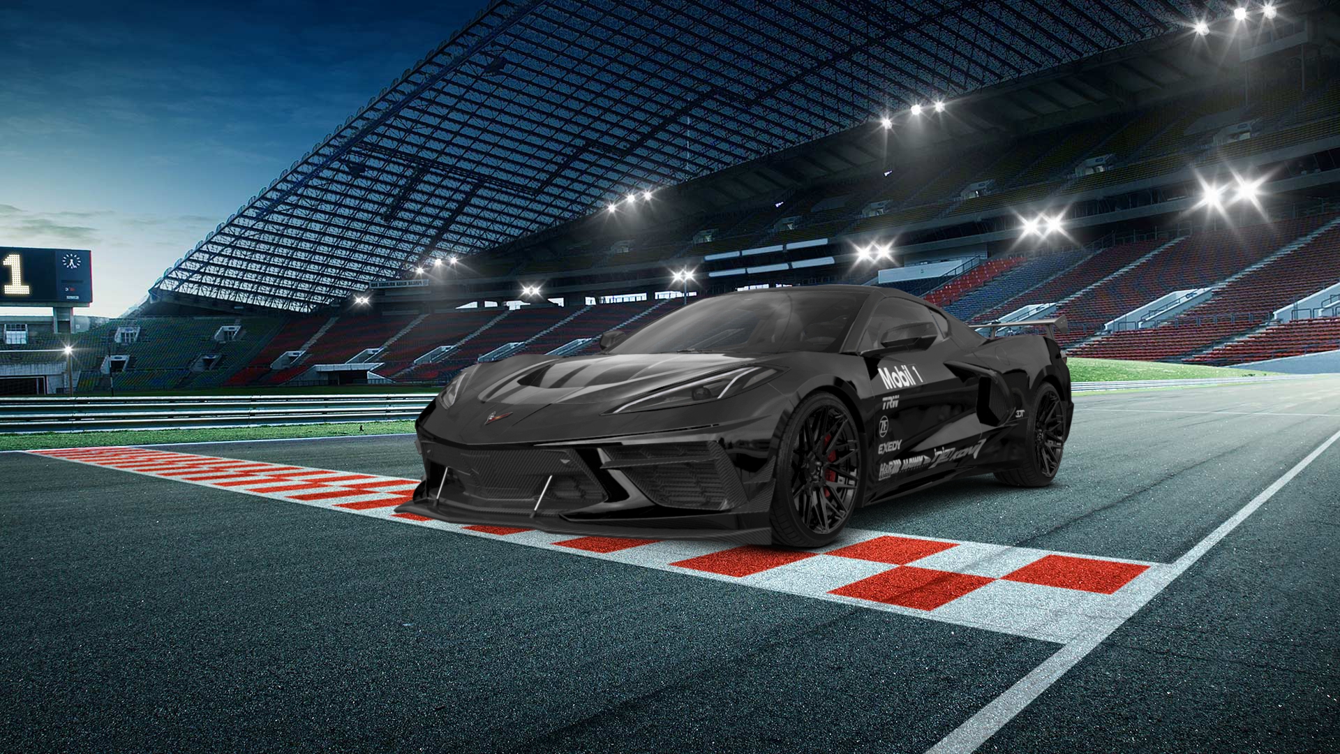 Chevrolet Corvette 2 door targa top 2020 tuning