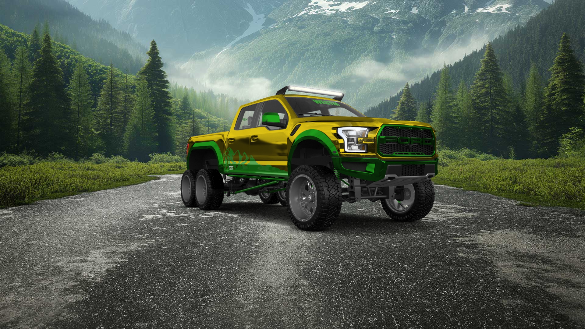 Ford Hennessey VelociRaptor 6x6 Truck 2017