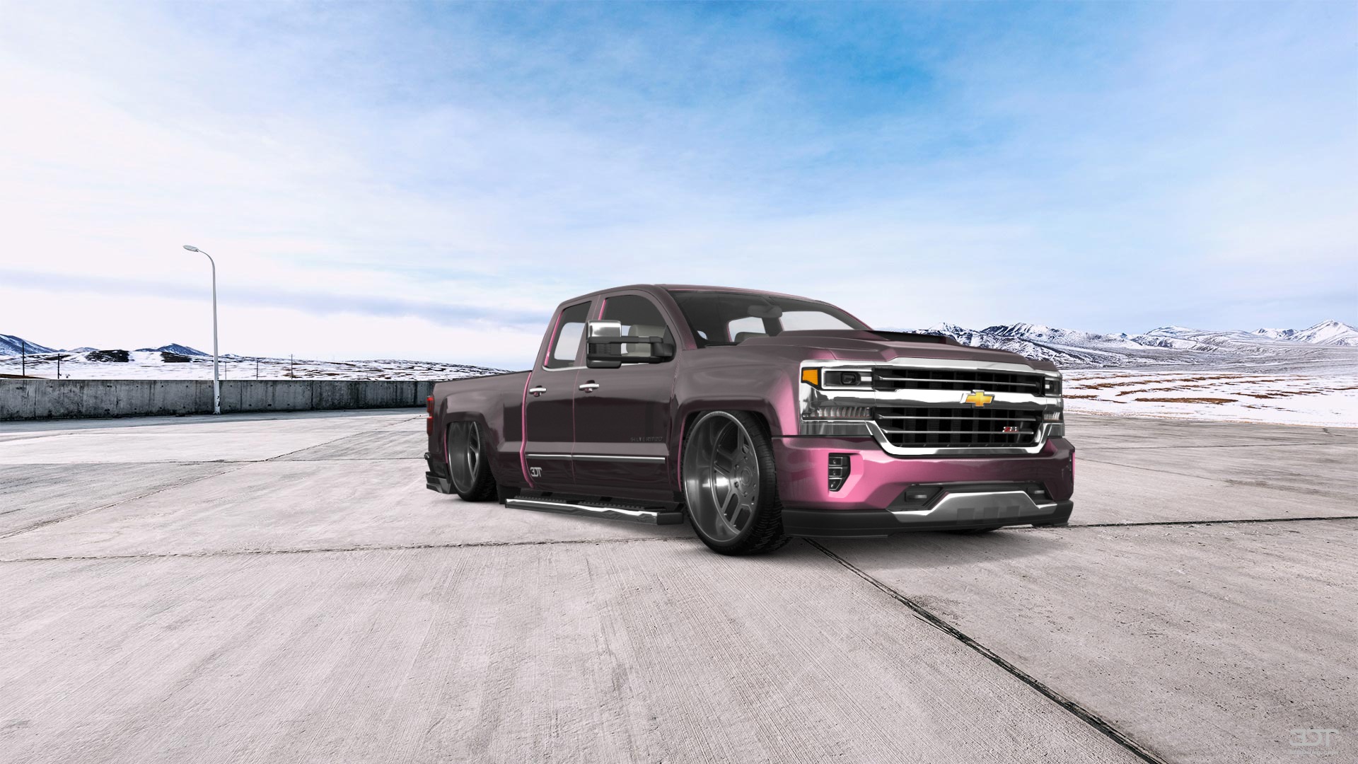 Chevrolet Silverado 1500 6.5 ft box 4 Door pickup truck 2016
