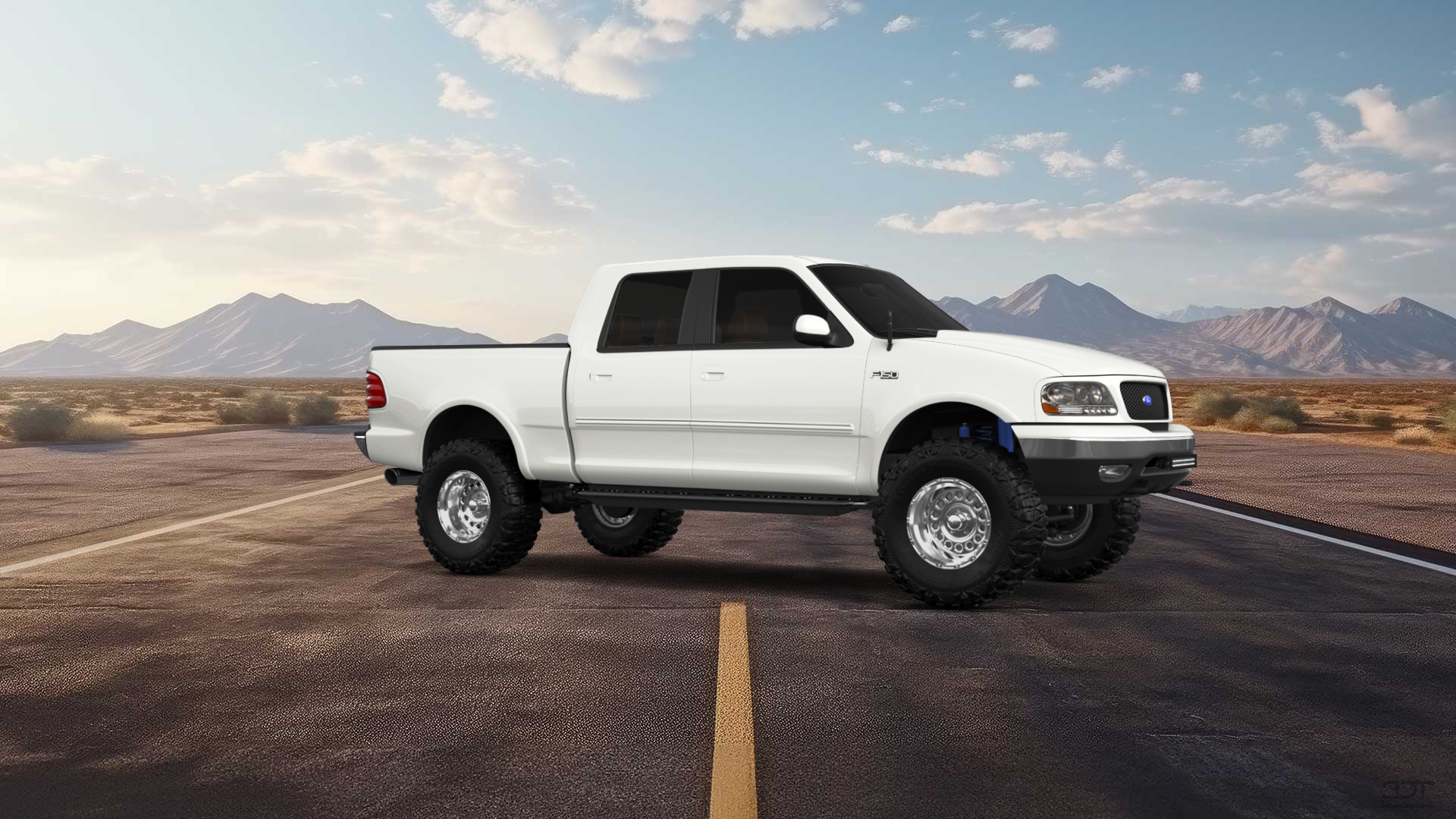 Ford F-150 SuperCrew 4 Door pickup truck 1997 tuning