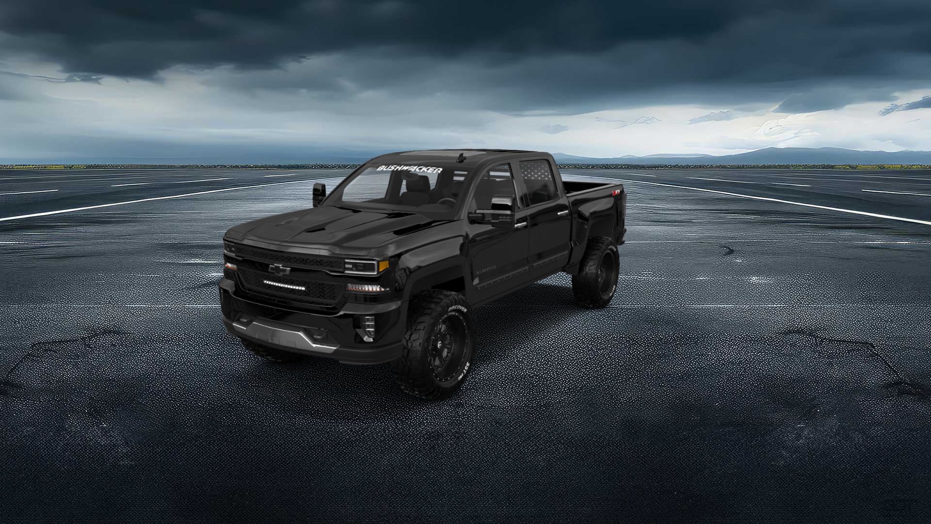 Chevrolet Silverado 1500 4 Door pickup truck 2016 tuning