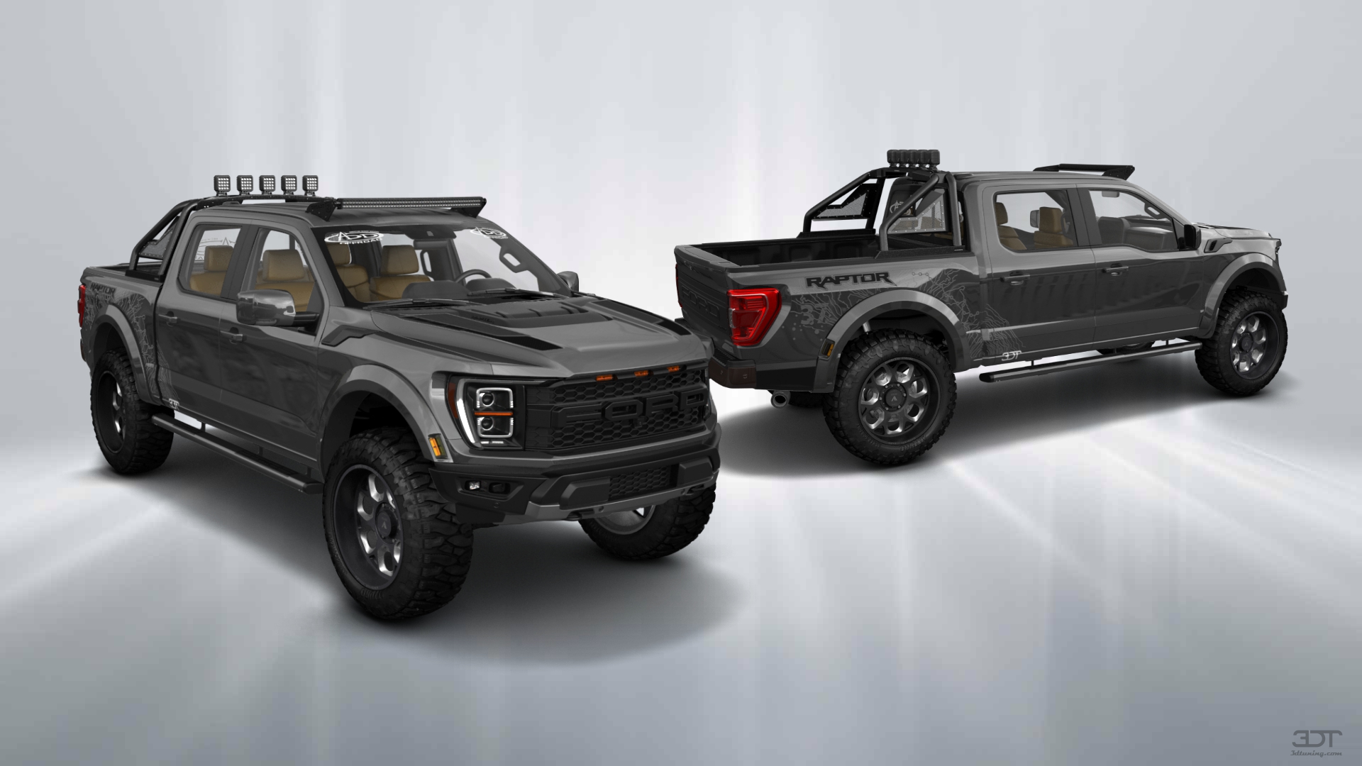 Ford F-150 Raptor 4 Door pickup truck 2021 tuning