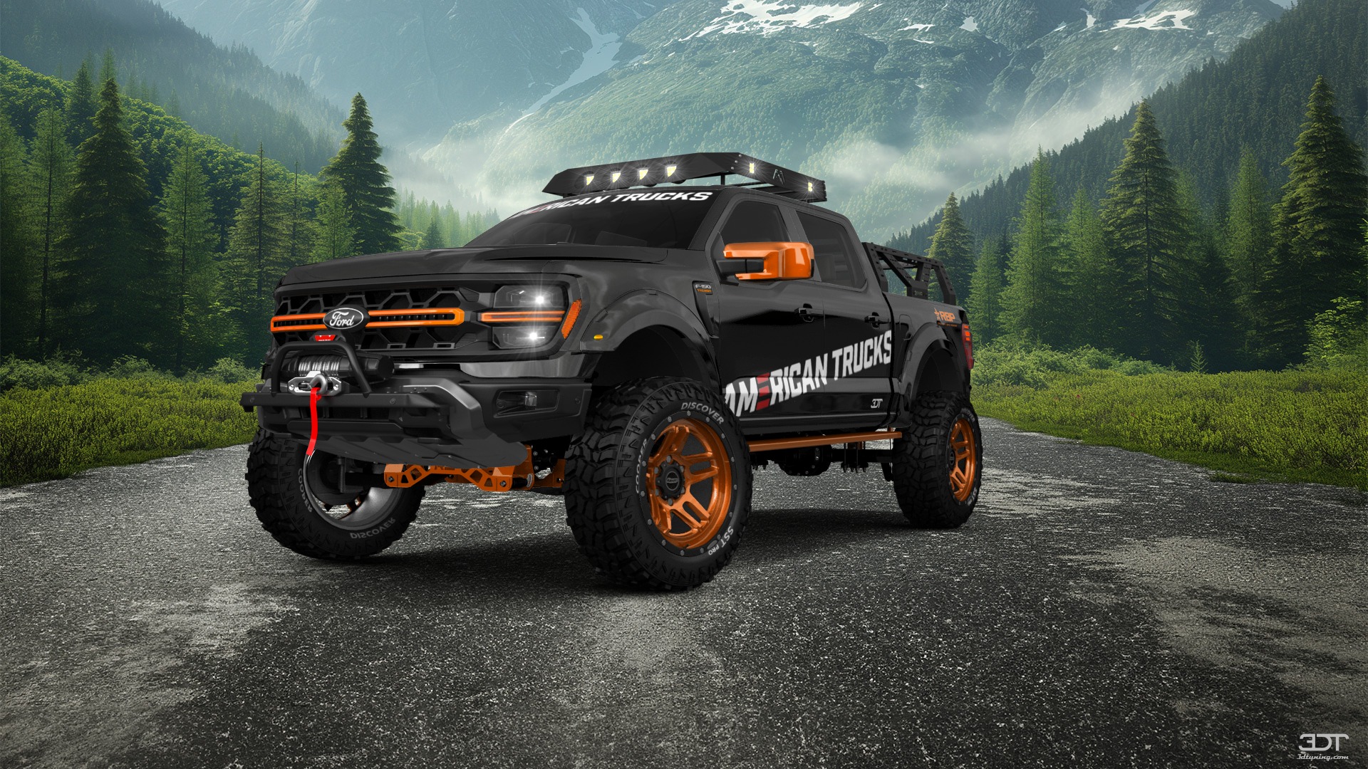 Ford F-150 SuperCrew 4 Door pickup truck 2024 Images