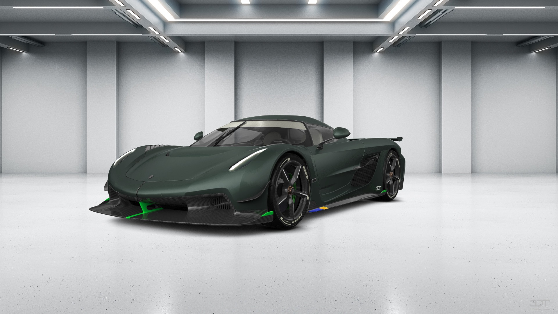 Koenigsegg Jesko 2 door targa top 2020