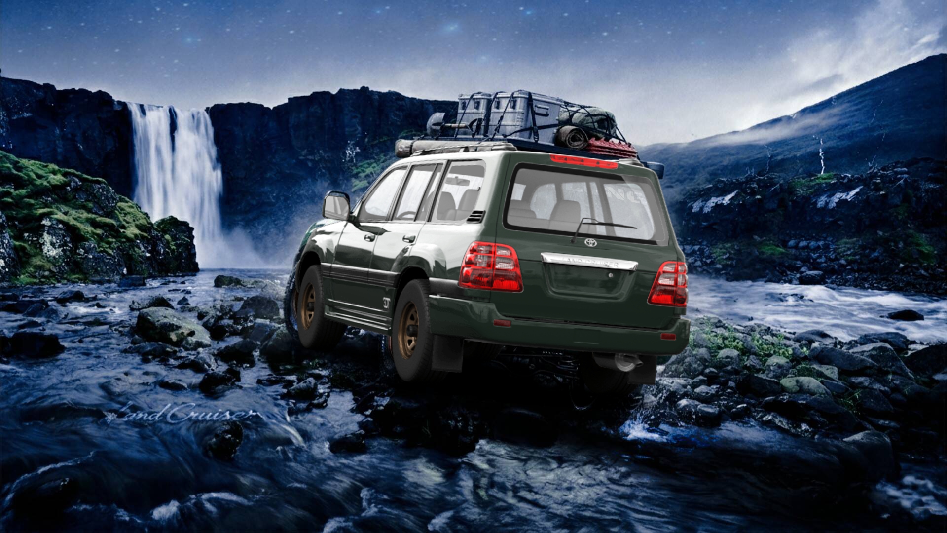 Toyota Land Cruiser J100 5 Door SUV 2000 Images