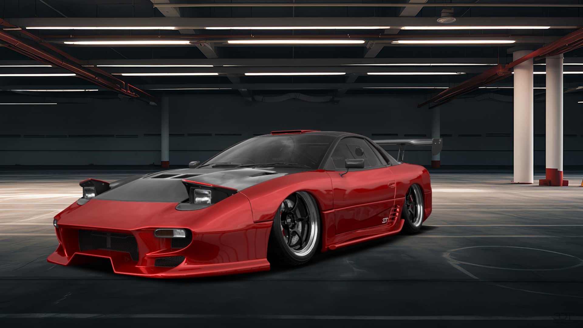 Mitsubishi 3000GT 2 Door Coupe 1991