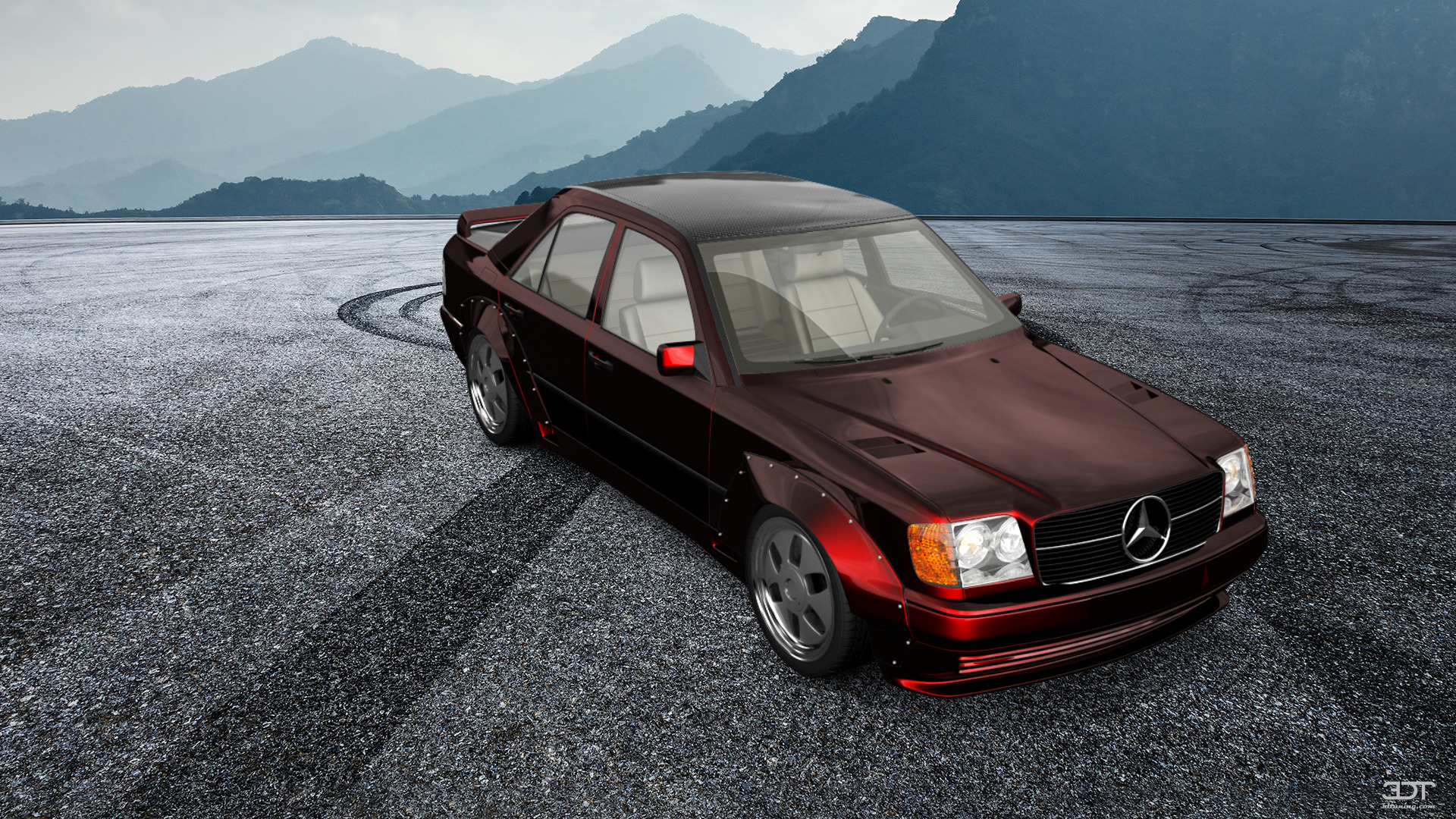 Mercedes E-Class Sedan 1984 tuning