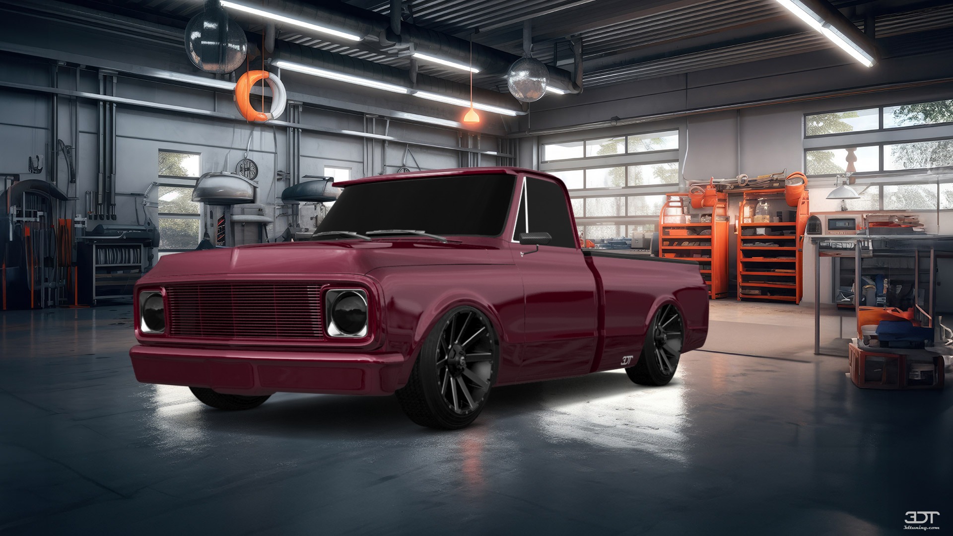 Chevrolet C-10 Cheyenne 2 Door pickup truck 1972 tuning