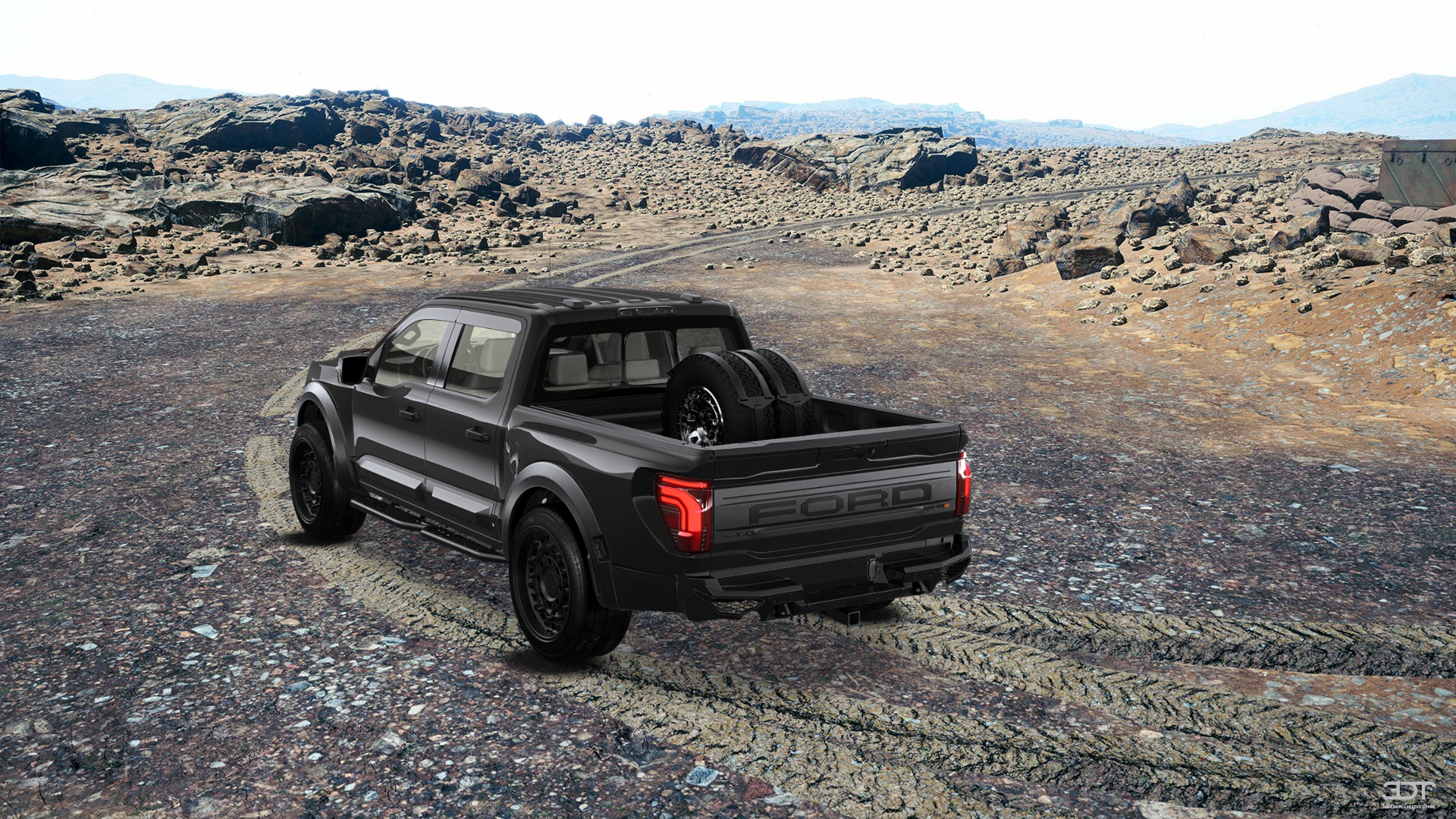 Ford F-150 Raptor 4 Door pickup truck 2024 tuning