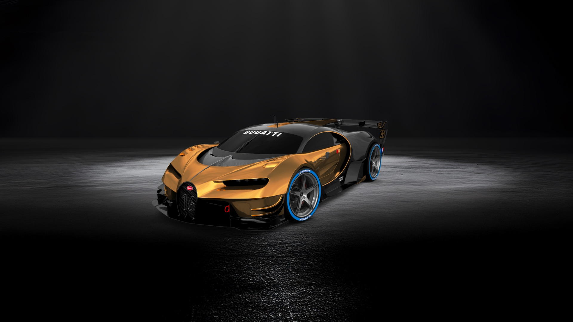 Bugatti Vision GT Supercar 2015 tuning