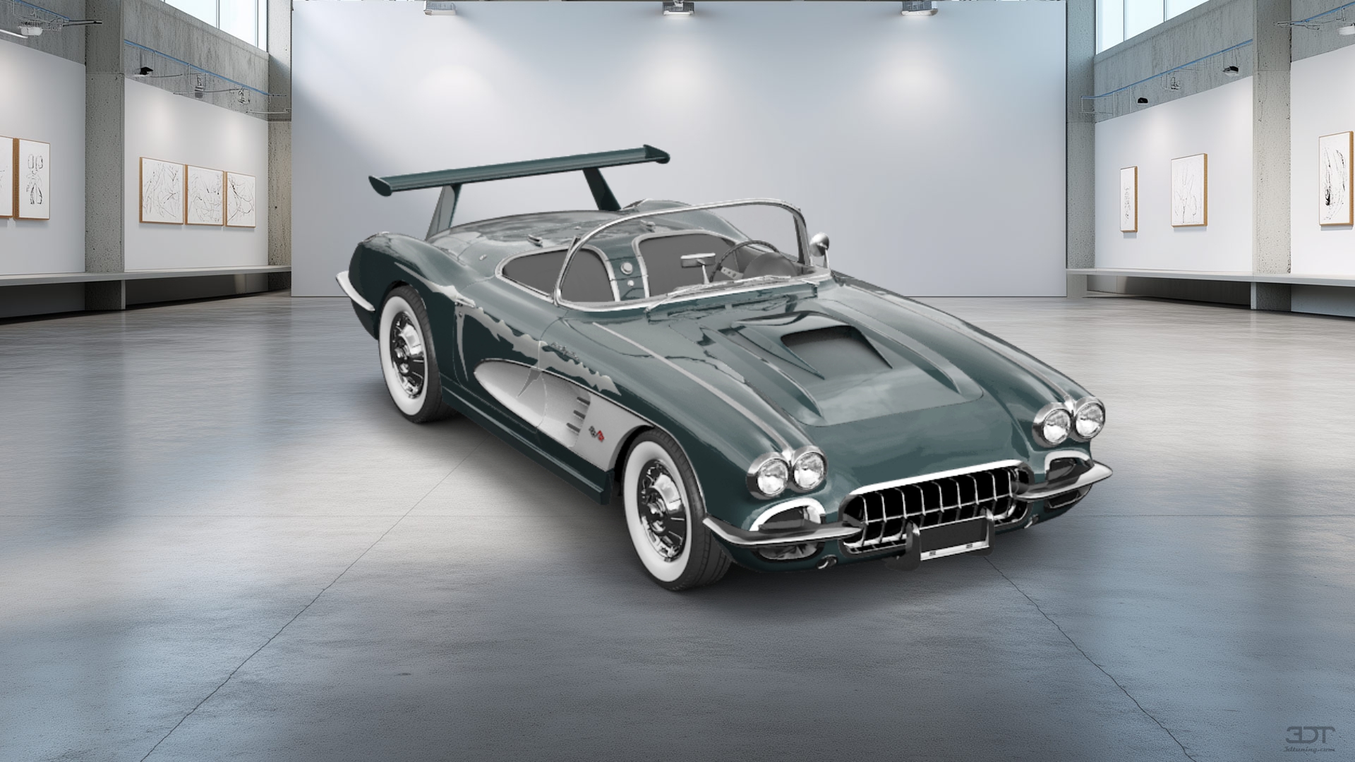 Chevrolet Corvette Convertible Coupe 1958 tuning